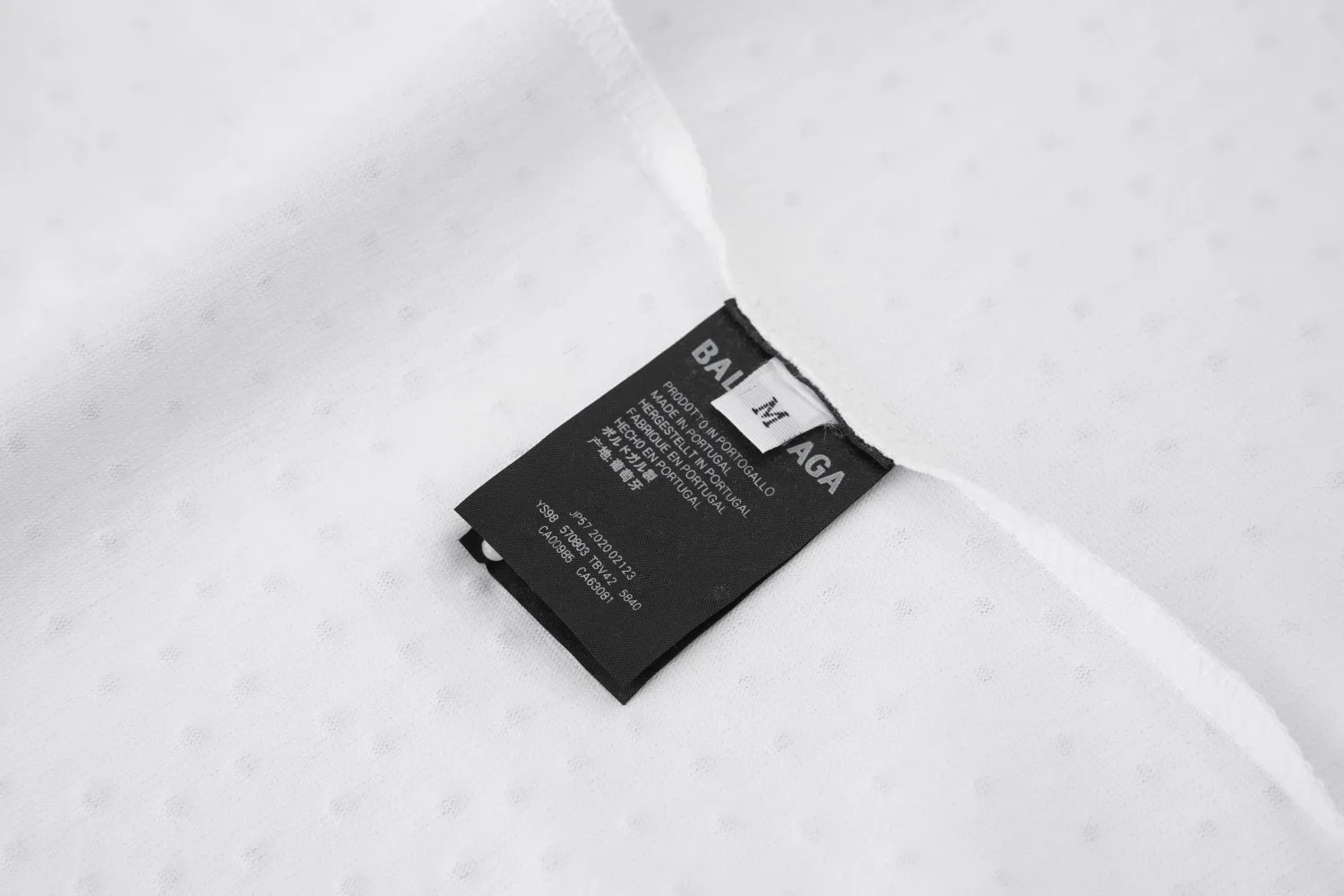 🅿️200 Style: 2026 new Balenciaga starry diamond T-shirt Material: High version of active colored diamonds 300g double yarn combed cotton Size: S～XL Color: White Style number: H999
