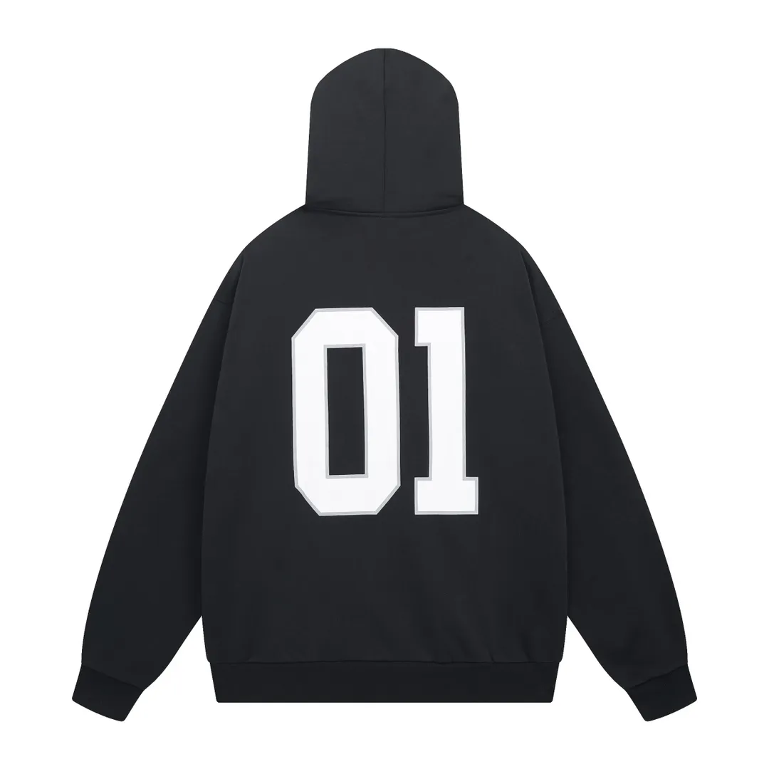 🅿️360 real photos [Top version. Official website quality] BALENCI*GA/Paris.SS25 latest basketball uniform embroidered printed hooded long-sleeved sweatshirt. The front embroidery is embroidered and printed using a Tajima computer embroidery machine, the lower left corner is stamped, and the back piece is printed. The brick cabinets are synchronized. The authentic product is developed at the first time. The fabric is made of Paris ZP custom-woven and dyed cotton sweatshirt. Weighing 460 grams, the cloth surface is clean. The cloth pattern is clear, soft and comfortable. The threads are dyed with no color difference. The printing uses environmentally friendly imported materials, the letters are clear and the effect is three-dimensional. The version adopts OS loose shoulder design. Same style for men and women. Code: BL258959 Color: Black Purple Colorful Blue Size: XS S M L
