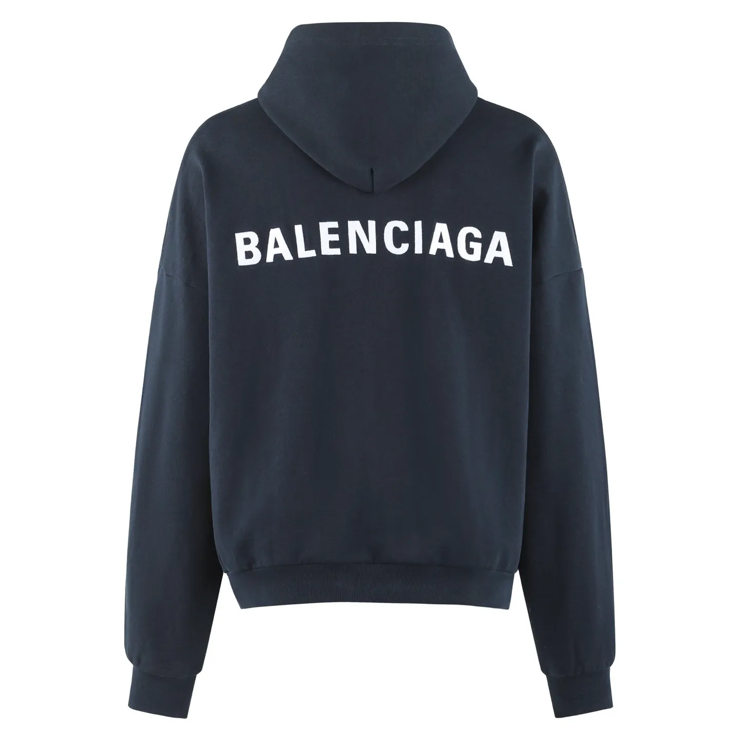🅿️430 BLCG front and back letter embroidered Polo collar hooded sweatshirt (black and blue) The original version was purchased for RMB 9,200 and developed. The fabric is made of 400 grams of Paris cotton terry sweatshirt material, and the ribs are made of 430 grams of 1*1 trendy brand rib. The fabric is fermented, imported embroidery, customized with a 1:1 trademark, loose version, and the embroidery is still Behringer. It is worth noting that this style only has buttonholes and no buttons. It is the same as the original version. The version with buttons on the market for premature babies is wrong! The upper body is light and lazy, with the same color and no color difference. It can be matched with the same style to create a fashionable look, and can be used in various occasions. It has customized accessories, complete with three standards, and the same style for men and women. Size:S-M-L