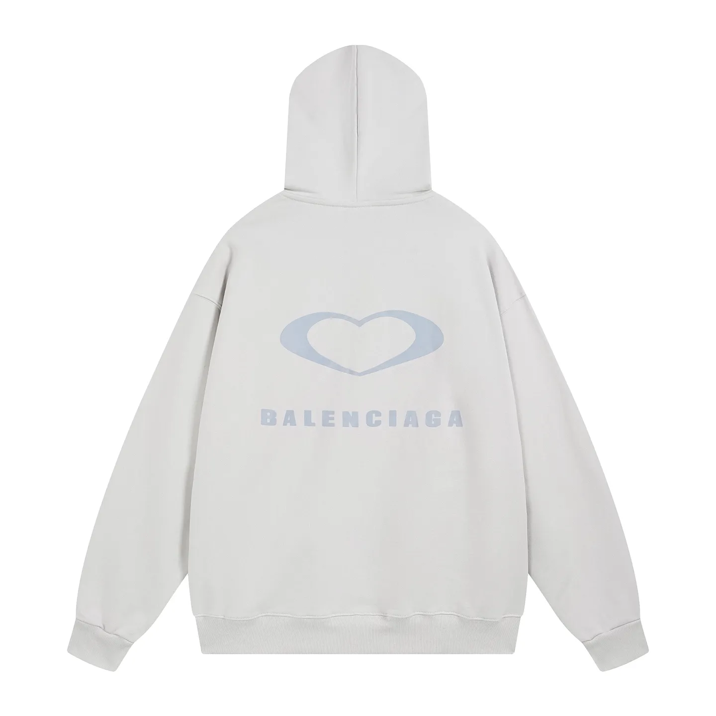 🅿️330 real photos [Top version. Official website quality] BALEN*GA/Paris.SS25 latest model, limited edition for Chinese Valentine's Day in Paris, hooded sweatshirt with love LOGO embroidery on the front and love LOGO printing on the back, synchronized with brick cabinets. Genuine product developed at the first time, welcome to compare! The fabric is made of Paris ZP custom-woven and dyed cotton sweatshirt. Weighing 460 grams, the cloth surface is clean. The cloth pattern is clear, soft and comfortable. The threads are dyed with no color difference. The embroidery is done using imported Tajima embroidery machines. The printing uses environmentally friendly imported rubber paddles. The letters are clear and the effect is three-dimensional. The version adopts OS loose shoulder design. Same style for men and women. Code: BL259968 Color: black, off-white Size: XS S M L