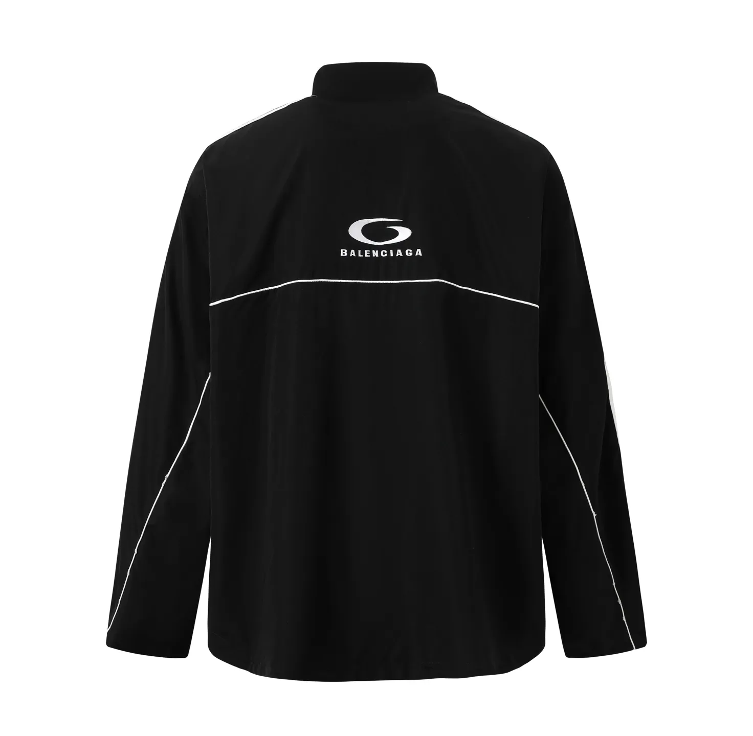 🅿️640 [Exclusive supply] BLCG 25SS ring-shaped five-bar drawstring jacket. The fabric is made of high-quality 200D nylon cotton fabric. The inner mesh is more breathable and comfortable. It is different from the ready-made fabrics on the market. It is three times the price of ordinary fabrics in the market. The embroidery uses imported Behringer, precision operation of 10,000-needle density, hardware accessories, and zipper puller mold customization. Size:44/46/48