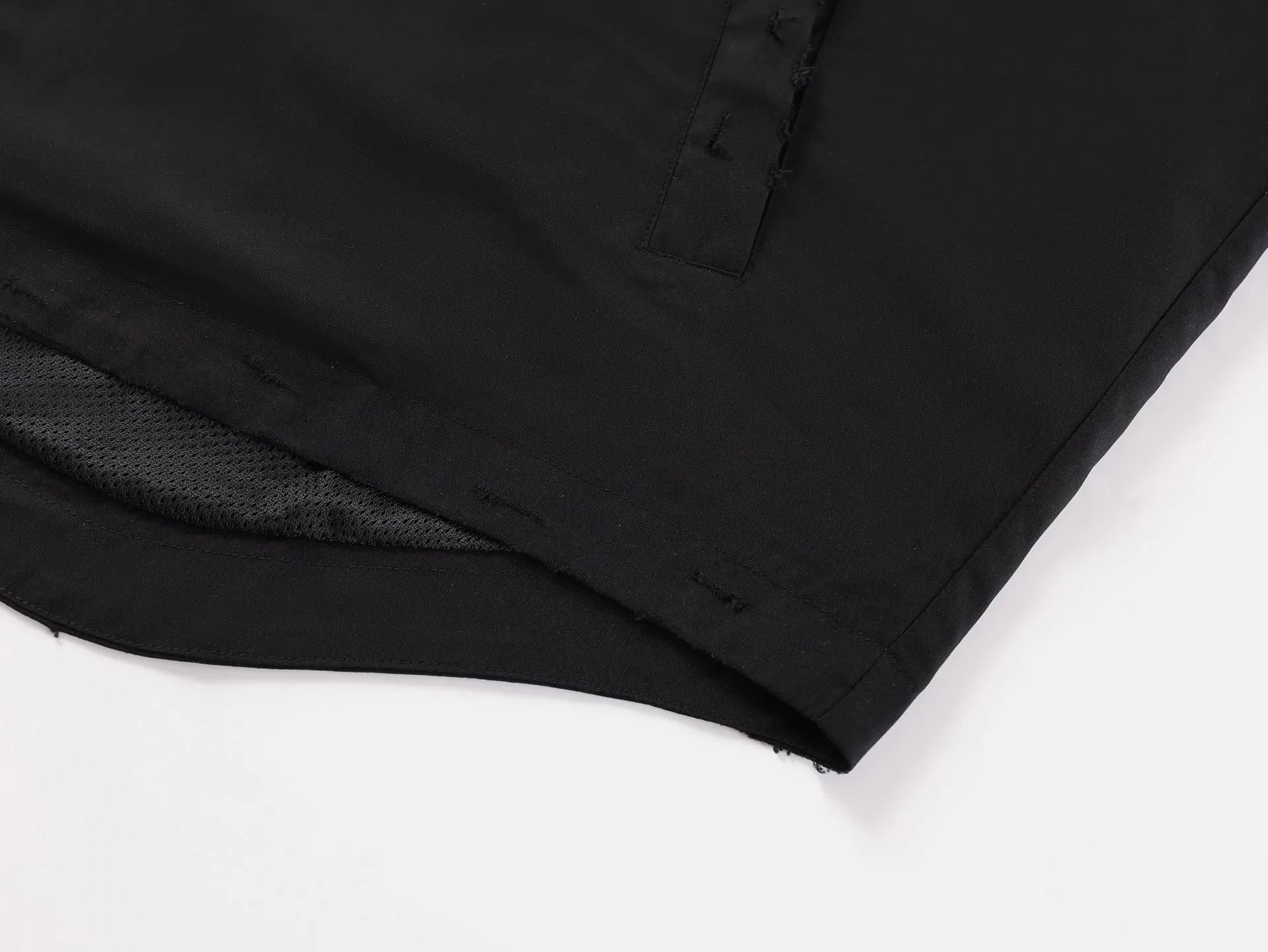 🅿️640 [Exclusive supply] BLCG 25SS ring-shaped five-bar drawstring jacket. The fabric is made of high-quality 200D nylon cotton fabric. The inner mesh is more breathable and comfortable. It is different from the ready-made fabrics on the market. It is three times the price of ordinary fabrics in the market. The embroidery uses imported Behringer, precision operation of 10,000-needle density, hardware accessories, and zipper puller mold customization. Size:44/46/48