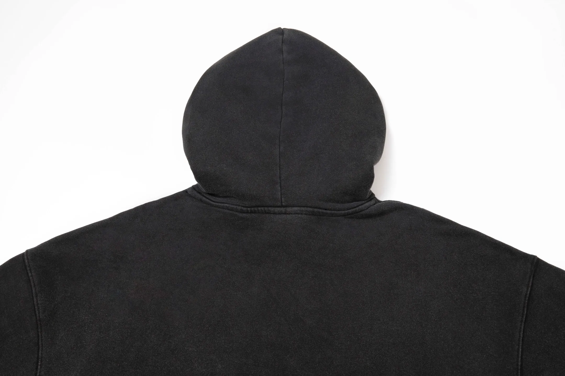 🅿️320 7205# Detailed picture Top version [[BALENCIA*GA] Official website quality Paris New Los Angeles Night Scene Hooded Sweatshirt OS version Loose dropped shoulders Unisex style Fabric: 480g 100% cotton terry David sweater Technology: Front panel digital direct printing Garment wash Distressed Shape solid color Color: Washed black apricot Size: XS S M L