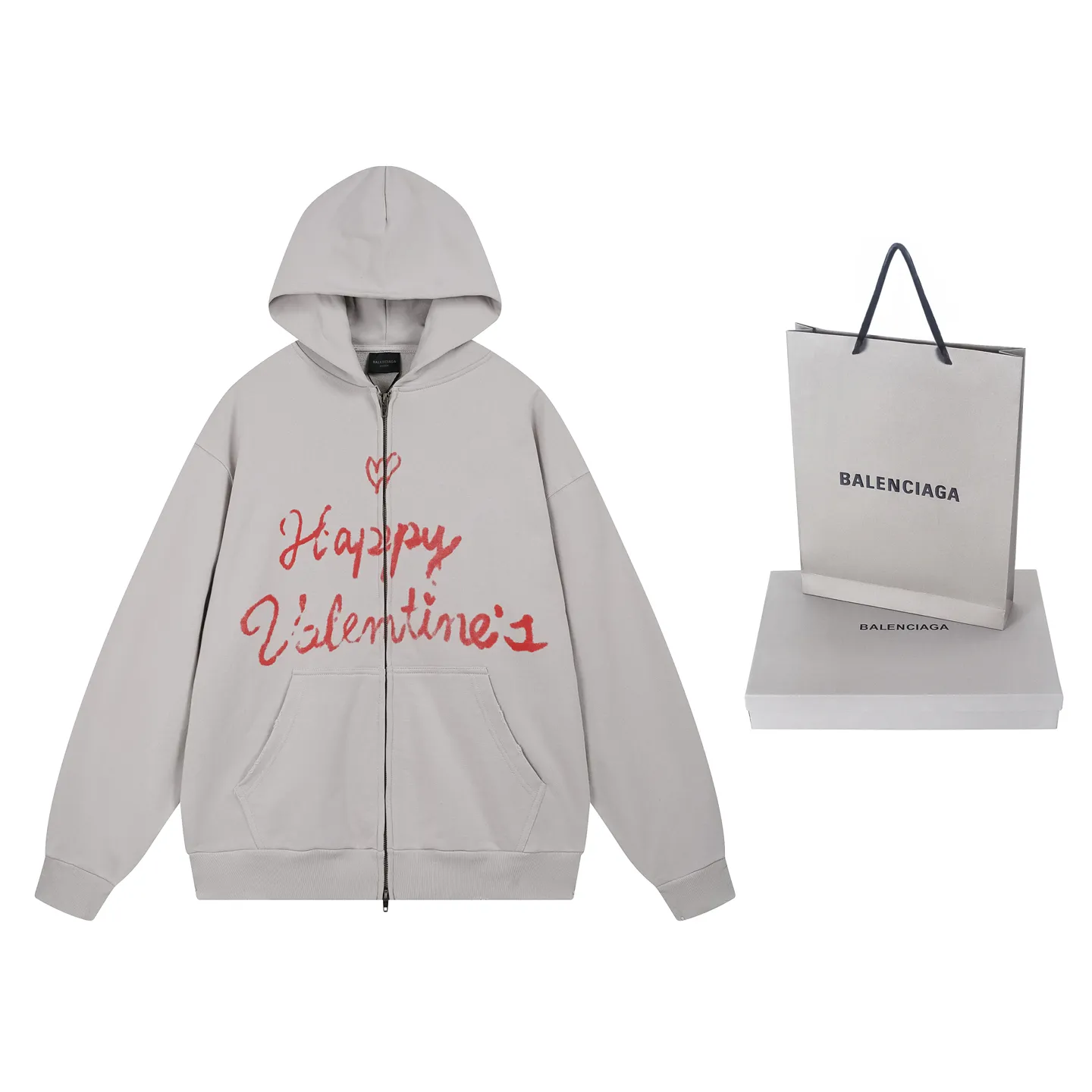 🅿️380 real shots [Top version. Official website quality] BALENCI*GA/Paris.SS25 latest model, Paris Valentine’s Day limited edition. Washed and distressed hooded sweatshirt with direct English print on the front and back. Brick cabinets are synchronized. Genuine products are developed at the first time. Welcome to compare! . The fabric is made of Paris ZP custom-woven and dyed cotton sweatshirt. The weight is 460 grams. The cloth surface is clean. The cloth pattern is clear, soft and comfortable. The threads are dyed with no color difference. The printing uses direct-injection environmentally friendly imported materials. The letters are clear and the effect is three-dimensional. The version adopts OS loose shoulder design. Same style for men and women. Code: BL259929 Color: washed black, gray and white. Size: XS S M L