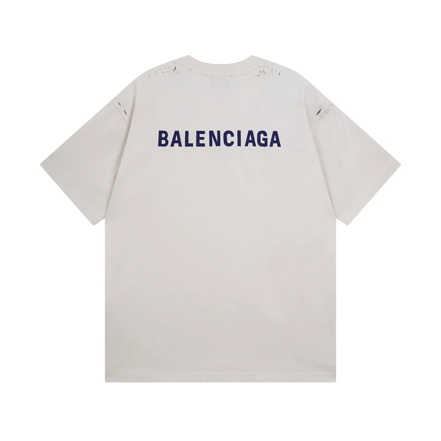 🅿️180 real photos [Top version. Official website quality] BALENCI*GA/25 new model. Washed and distressed short-sleeved T-shirt with Paris LOGO embroidery on the front and back # The back is distressed and distressed in multiple spots. SS25 latest style. Research and development at the first time, different market currencies. Comparisons welcome. The fabric is made of Paris ZP custom-woven and dyed cotton double yarn. Weighing 260 grams, the cloth surface is clean. The cloth pattern is clear, soft and comfortable. The threads are dyed with no color difference. The embroidery is done with embroidery machines imported from Tajima, and the garments are washed and worn to make them look old. Jubie market currency. Welcome to compare. The version adopts OS loose shoulder design. Same style for men and women. Code: BL253715 Color: Apricot Size: XS S M L