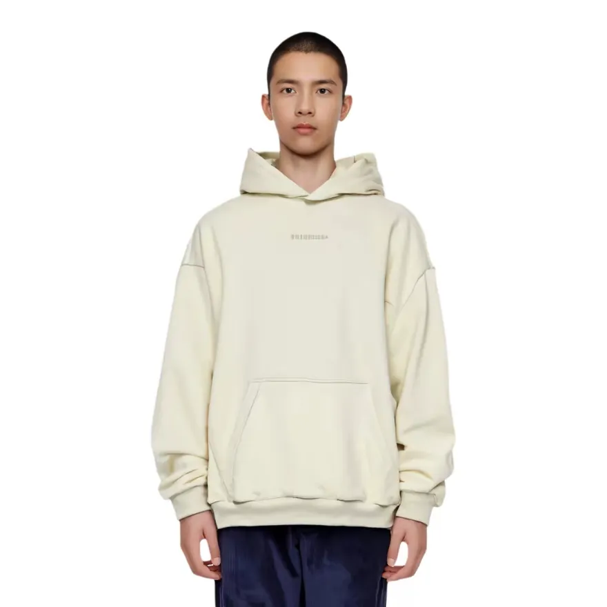 ♻️💯Upper body reference model picture❤️Top version BALENCIAGA large back LOGO basic letters pure cotton loose loose male and female couples same style fashion brand high-end embroidered cotton hoodie hooded sweatshirt The god of simplicity in Paris, a volume sought after by many stars. Lisa’s favorite basic short-sleeved Paris style, which has a very high appearance rate. Wear alone, paired with jeans, shorts, and sweatpants, it's a versatile style. Xiaohongshu, a hot item on INS, a must-have for Paris fans.  Using Tajima embroidery technology imported from Japan, the printing looks very three-dimensional and full, with no threads. Regardless of the size, the front and back letters can be expressed perfectly! The fabric is made of 460g pure cotton combed terry fabric!  A complete set of customized tags, collar tags, washed, plastic bags, and most importantly, a complete set of bags, tag codes, and codes are all authentic.  Color: Apricot Size: XS-L P:470