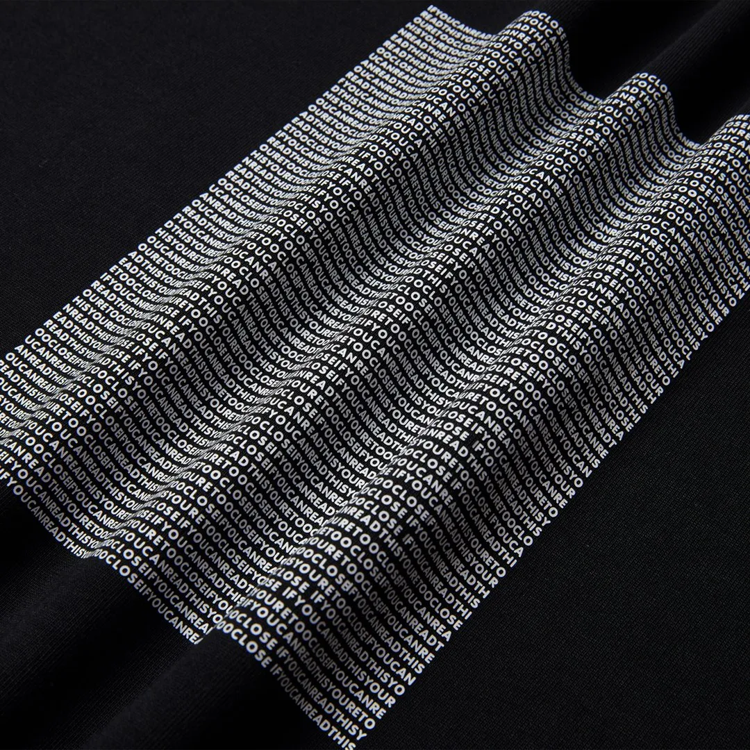 🅿️160 9136# Detailed picture Top version [[BALENCIA*GA] official website quality Paris new joint GENERATED series reverse stitched short-sleeved T-shirt OS version Loose dropped shoulders Unisex style Fabric: 260 grams 100% cotton double yarn Process: 3D three-dimensional silicone heat transfer on the front, reverse stitching, garment wash, shaping, solid color Color: black white Size: XS S M L