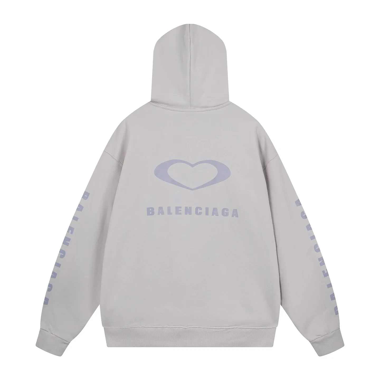 🅿️320 real photos [Top version. Official website quality] BALENCI*GA/Paris.SS25 latest model, limited edition for Chinese Valentine's Day in Paris, hooded sweatshirt with love LOGO embroidery on the front and love LOGO printing on the back, synchronized with brick cabinets. Genuine products are developed at the first time, welcome to compare! The fabric is made of Paris ZP custom-woven and dyed cotton sweatshirt. Weighing 460 grams, the cloth surface is clean. The cloth pattern is clear, soft and comfortable. The threads are dyed with no color difference. The embroidery is done using imported Tajima embroidery machines. The printing uses environmentally friendly imported rubber paddles. The letters are clear and the effect is three-dimensional. The version adopts OS loose shoulder design. Same style for men and women. Code: BL259968 Color: black, off-white Size: XS S M L