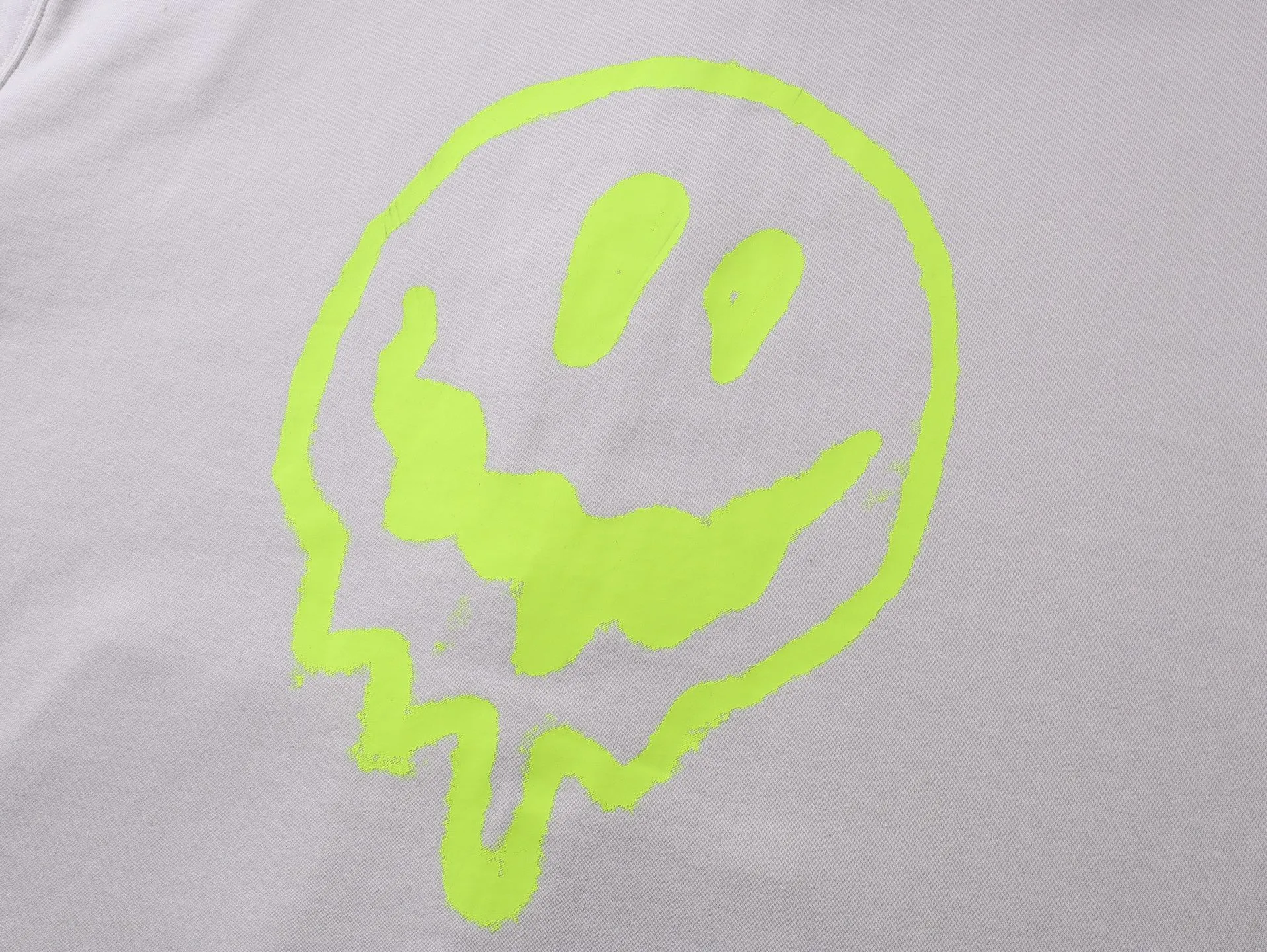 🅿️390 real photos [Top version. Official website quality] BALENCI*GA/25 new model. The front of the alien is directly printed with hithg there+dripley art work + luminous effect. The alien is printed on the front and the smiley face is printed on the back. The right sleeve is embroidered with letters LOGO. Zipper cardigan hooded sweatshirt SS25 latest model. Research and development at the first time, different market currencies. Comparisons welcome. The fabric is made of Paris ZP custom-woven and dyed cotton sweatshirt, with a weight of 2460 grams. The cloth surface is clean. The cloth pattern is clear, soft and comfortable. The threads are dyed with no color difference. The printing uses computer direct printing + luminous effect. Jubie market currency. Welcome to compare. The version adopts OS loose shoulder design. Same style for men and women. Code: BL259906 Color: off-white, black, floral gray Size: XS S M L