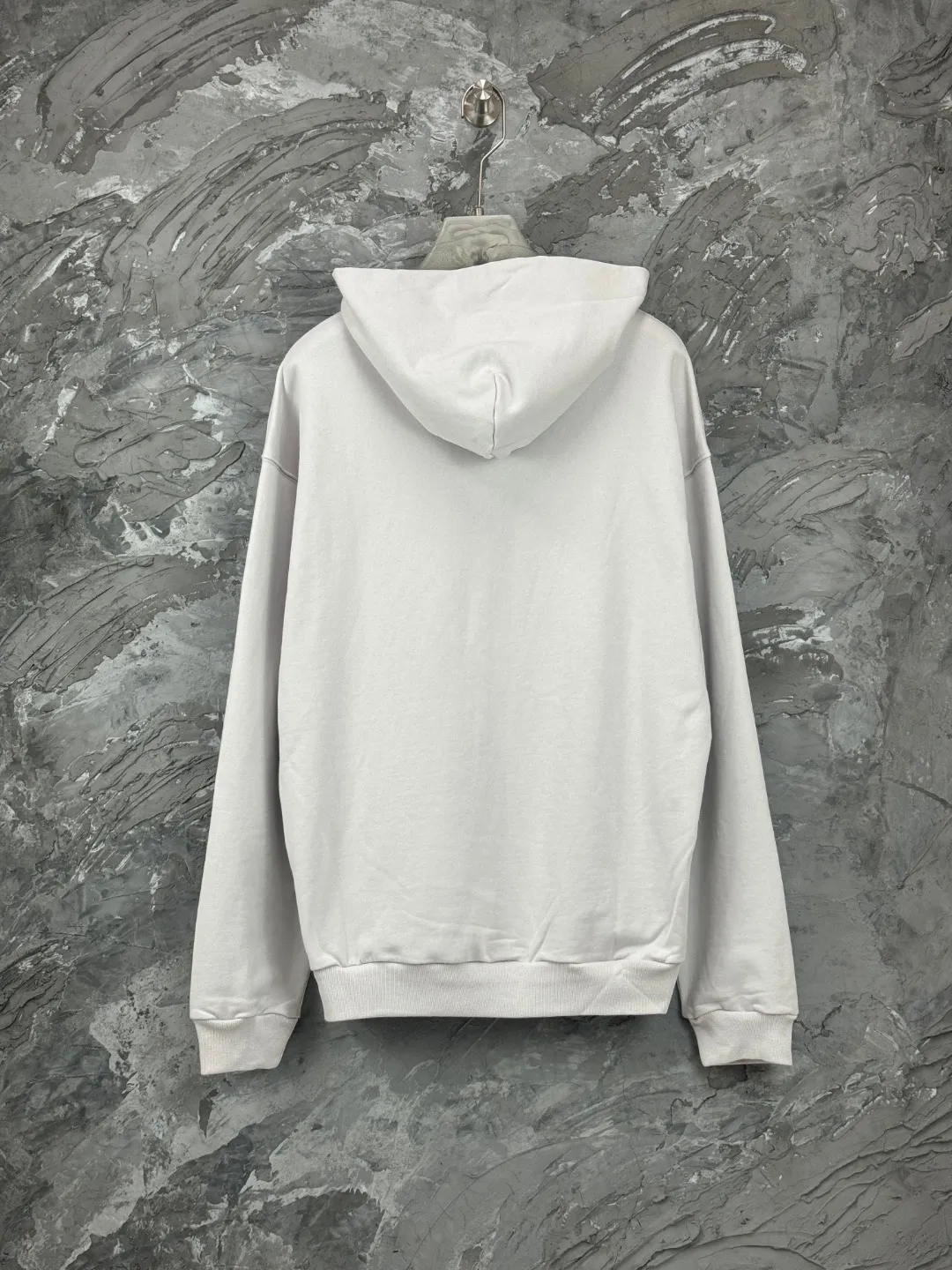 🅿️390 - BALENCI*GA Paris Los Angeles night scene hooded long-sleeved sweatshirt. The front pattern is directly sprayed by computer. The ready-made garments are washed and aged. The letters are clear. The effect is three-dimensional. Exclusively woven and dyed 460g fabric. Threads are dyed in the same vat with zero color difference. Brick cabinet synchronization. Welcome to compare. Same style for men and women -Color: washed black, apricot -SIZE: Xs S M L style number 8966#