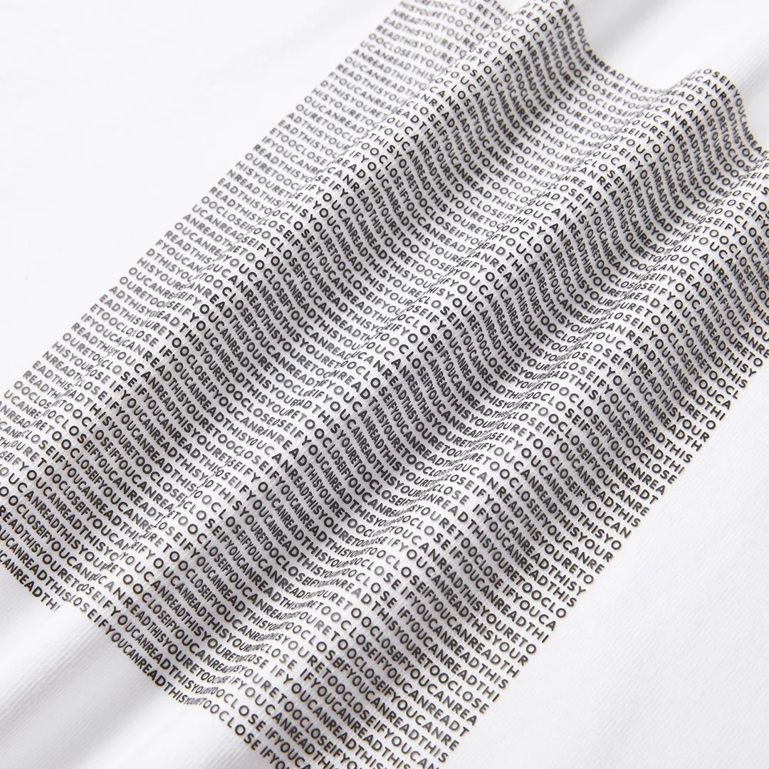 🅿️160 9136# Detailed picture Top version [[BALENCIA*GA] official website quality Paris new joint GENERATED series reverse stitched short-sleeved T-shirt OS version Loose dropped shoulders Unisex style Fabric: 260 grams 100% cotton double yarn Process: 3D three-dimensional silicone heat transfer on the front, reverse stitching, garment wash, shaping, solid color Color: black white Size: XS S M L