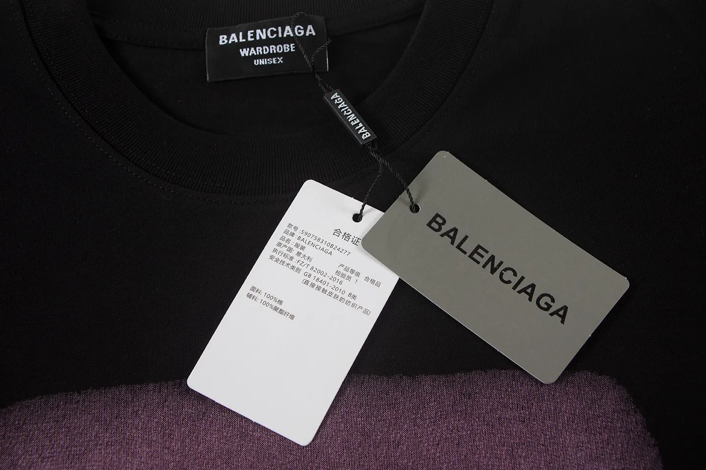 🅿️160 Balenciaga2026 Paris Night Scene🌃New T-shirt Material: Made of high version 300g double yarn combed cotton Size: S M L XL Color: Black Beige Style No.: W2820