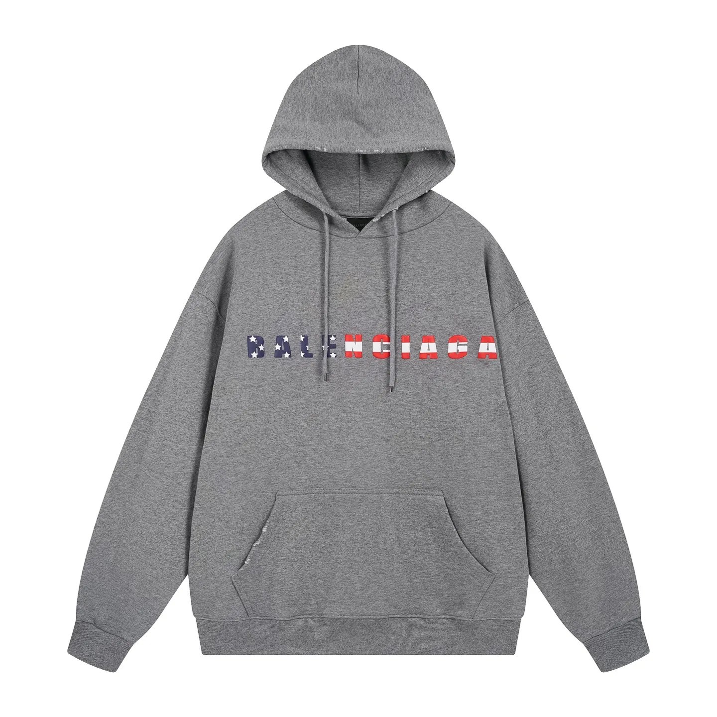 🅿️370 BALENCI*GA Paris colorful foam logo hooded long-sleeved sweatshirt. The front pattern is printed with environmentally friendly foam glue. The ready-made garments are washed and distressed. Customized matching hardware. The letters are clear. The effect is three-dimensional. Exclusively pattern-woven and dyed 460g fabric. Threads are dyed in the same vat with zero color difference. Brick cabinet synchronization. Welcome to compare. Same style for men and women -Color: washed black, flower gray -SIZE: Xs S M L Style number 8973#
