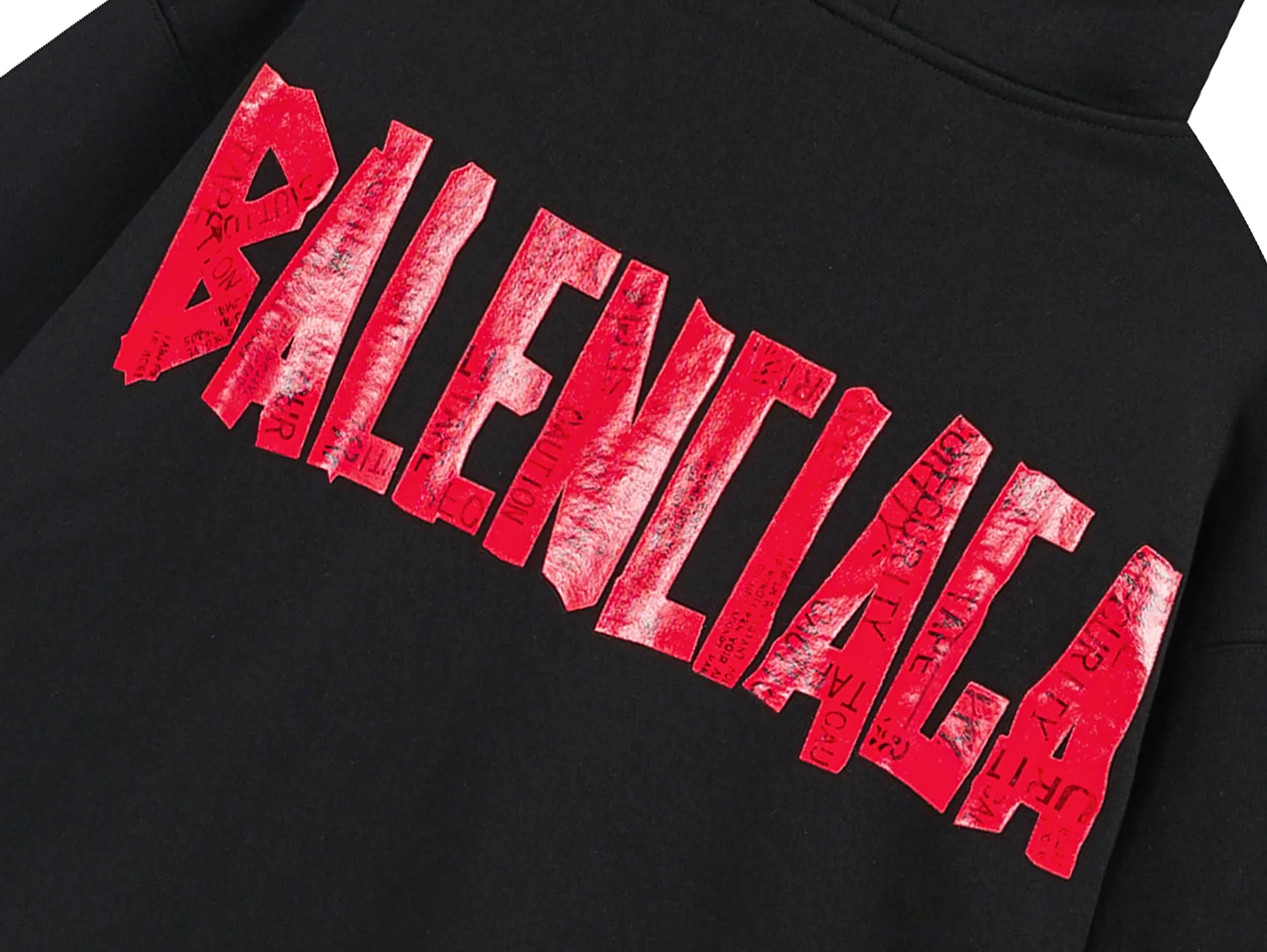 🅿️400 BALENCI*GA Paris' latest masking tape style hooded long-sleeved zipper sweatshirt. The back pattern is printed with imported environmentally friendly materials, and the tape is glued. Customized matching hardware. The letters are clear. The effect is three-dimensional. Exclusively pattern-woven and dyed 460g fabric. Threads are dyed in the same vat with zero color difference. Brick cabinet synchronization. Welcome to compare. Same style for men and women -Color: black beige -SIZE: Xs S M L Style No. 8970#