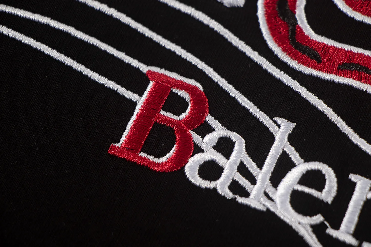 🅿️170 Balenciaga2026 embroidery🪡New T-shirt Material: Made of high version 300g double yarn combed cotton Size: S M L XL Color: black and white Style number: W2810