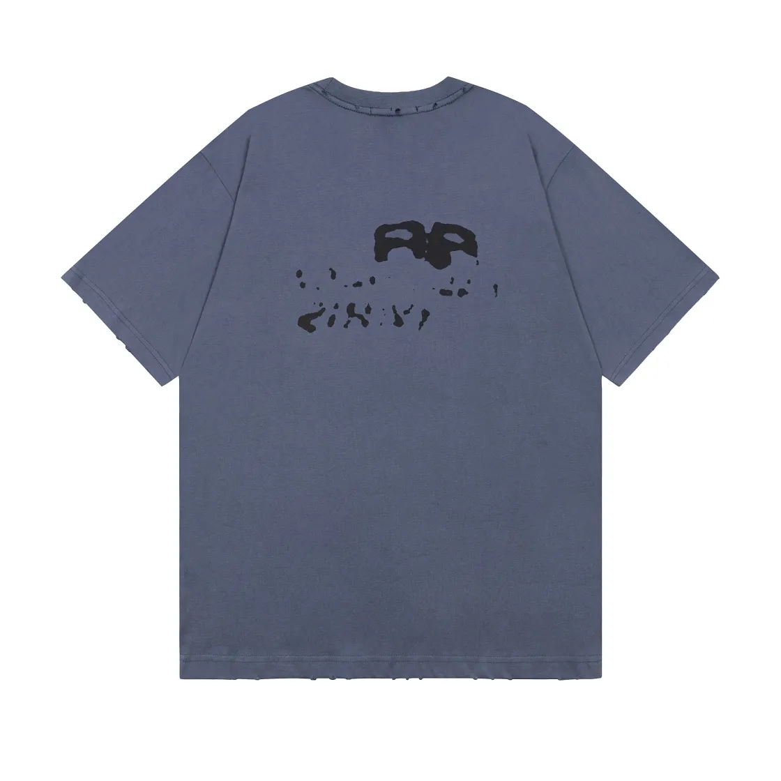 🅿️166 Detailed picture [Top version. Official website quality] BALENCI*GA/Paris BALENCI*GA#BB hand-painted graffiti short-sleeved T-shirt. 2023 spring and summer new product. Brick cabinet synchronization. The fabric is made of Paris ZP custom-woven and dyed 100% cotton double yarn compact cotton. The weight is 260 grams, the cloth surface is clean. The cloth pattern is clear. Soft and comfortable. Good color fastness. Not easy to change color. The threads are woven and dyed with no color difference. The printing uses a circular machine to imitate hand-painted effects. No burrs. The color follows the original board. The brick cabinet is restored. The version adopts the OS loose shoulder version. Same style for men and women. Coding: BL223001 Color: black, white, gray blue, pink Size: XS S M L