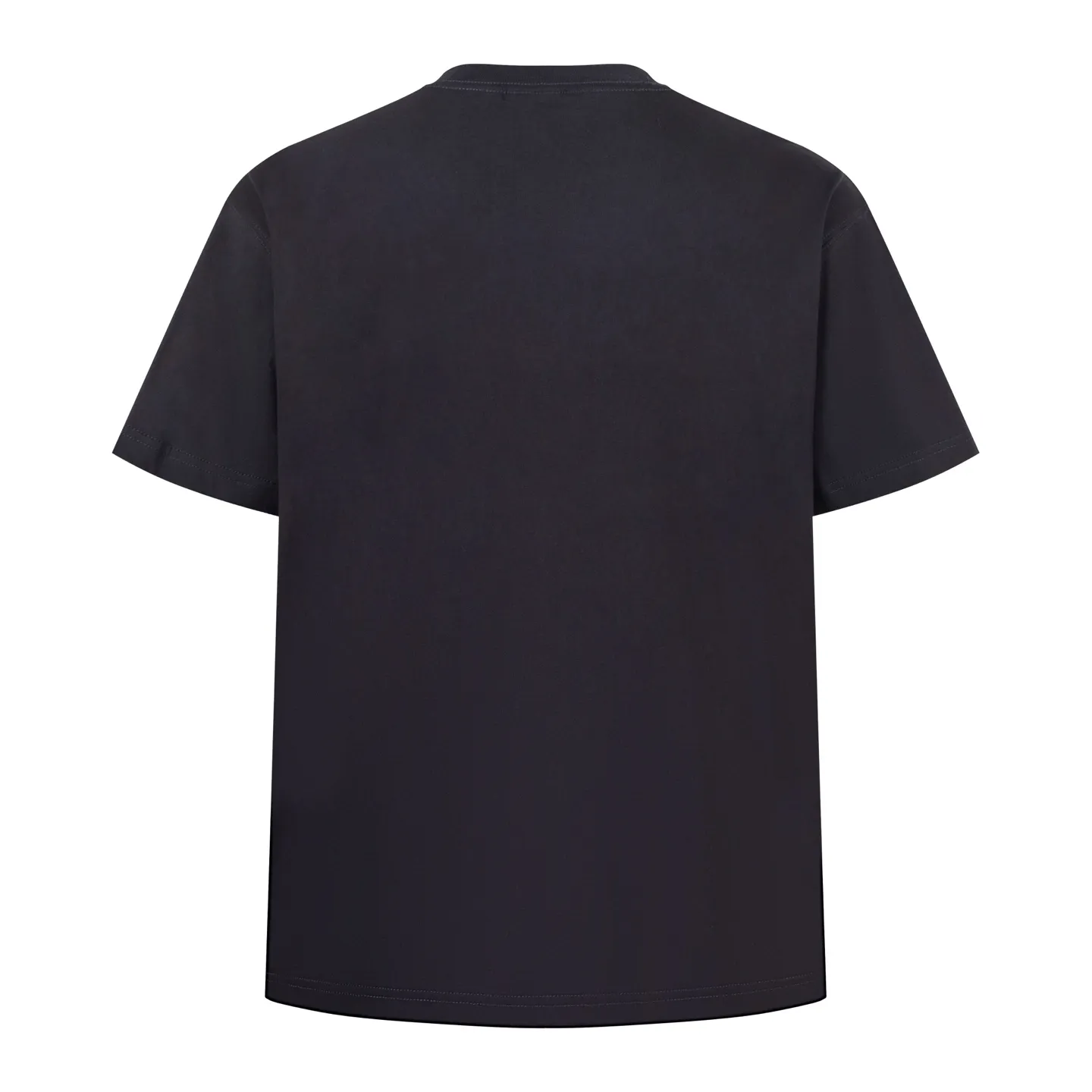 🅿️280 [Exclusive supply] BLCG 25SS circular embroidered short sleeves. The fabric is made of 24S 185g double yarn special textile compact cotton, and the rib is made of 32S 340g double yarn stretch rib. The structure of pure cotton fabric is plain weave. The surface of the fabric is smooth and delicate, and the texture is tight. It has good moisture absorption, breathability and comfort, and can keep you dry and comfortable. Due to its tight spinning process, it also has good wrinkle resistance and durability, making it suitable for long-term wear or use. The front plain stitch embroidery process uses high-density and regular stitch arrangement to create a delicate micro-three-dimensional feeling on the fabric, which has both visual hierarchy and tactile texture. Back panel discharge printing is one of its signature processes. This printing technology physically removes the original color of the fabric to create a unique faded high-contrast effect. Size:XS/S/M/L