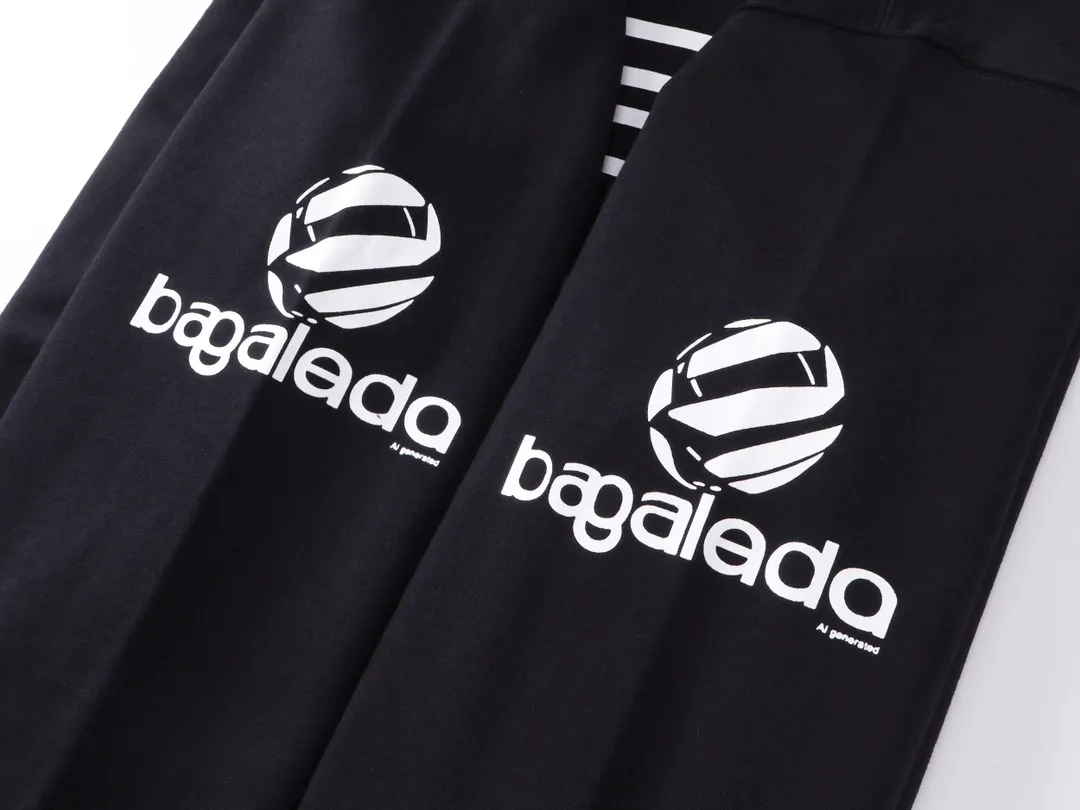 🅿️320 real photos [Top version. Official website quality] BALENCI*GA/Paris AI GENERATED HOODIE series new hooded sweatshirt #2024 new style. The front, back, left and right sleeves are printed with the new LOGO, and the ready-made garments are washed and worn. According to the normal practice in Jubie market, black and gray cuff printing are different. #2024 Spring and Summer Brick Cabinet Synchronization Welcome to compare. The fabric is made of Paris ZP custom-woven and dyed cotton double yarn, with a weight of 460 grams. The cloth surface is clean. The cloth pattern is clear, soft and comfortable. The threads are dyed with no color difference. The classic letter LOGO is printed with imported environmentally friendly glue. The letters are clear and the effect is three-dimensional. Restore the brick cabinet, adopt the OS loose shoulder style. Same style for men and women. Code: BL238917 Color: black, floral gray Size: XS S M L