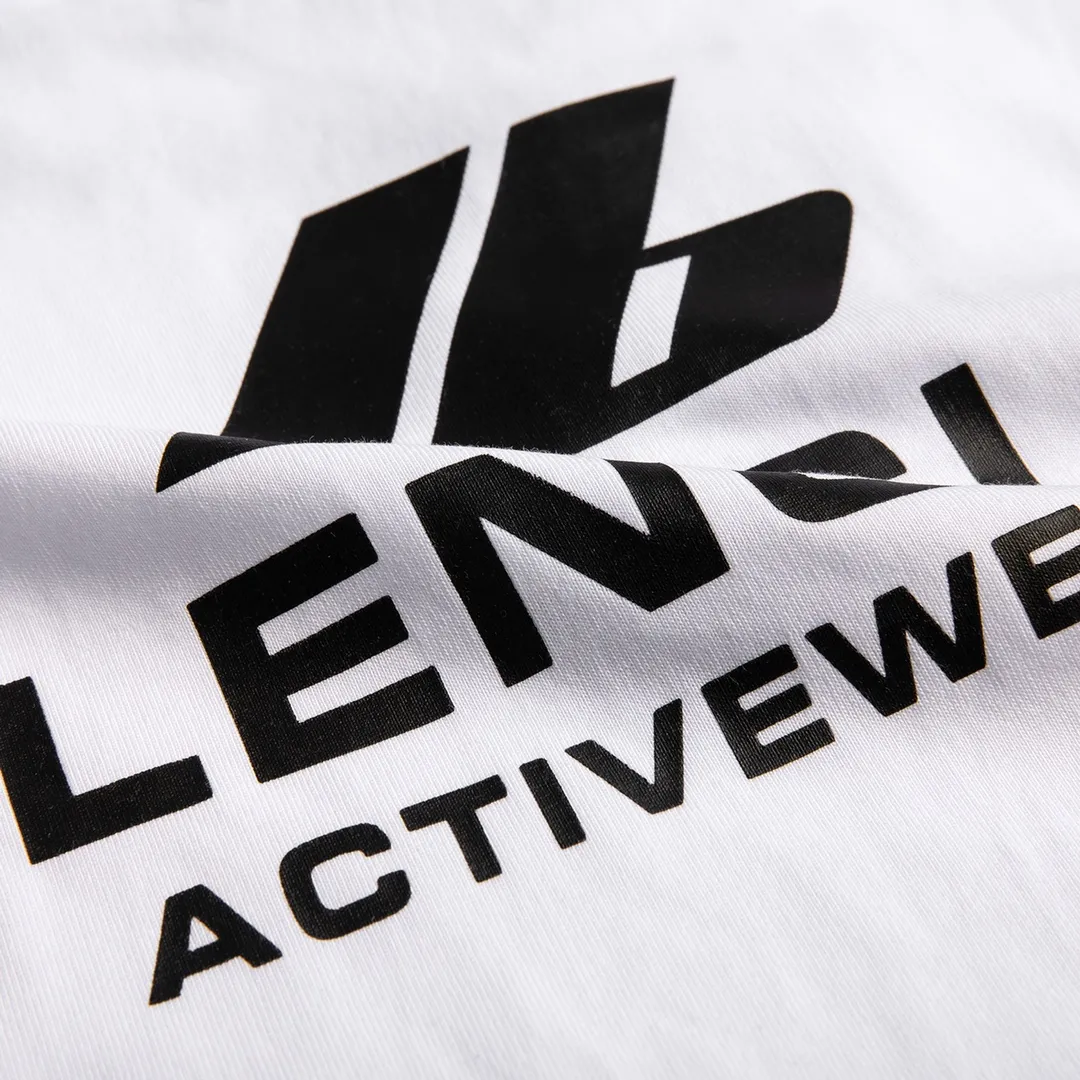 🅿️160 9101# Detailed picture Top version [BALENCIA*GA] Official website quality Paris new classic front and rear reflective printed T-shirt OS version Loose dropped shoulders Unisex style Fabric: 260g 100% cotton double yarn Technology: Front and back reflective printing Garment wash Shaping Solid color Color: Black White Size: XS S M L