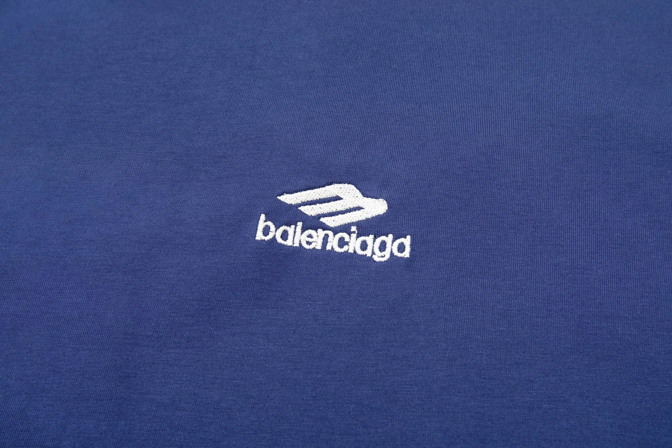 🅿️180 9207# Detailed picture Top version [[BALENCIA*GA] official website quality Paris new ski series 3M size LOGO embroidered short-sleeved T-shirt OS version Loose dropped shoulders Unisex style Fabric: 260g 100% cotton double yarn Technology: Front and back embroidery Garment washing Shape solid Color: Black Blue Yellow Size: XS S M L