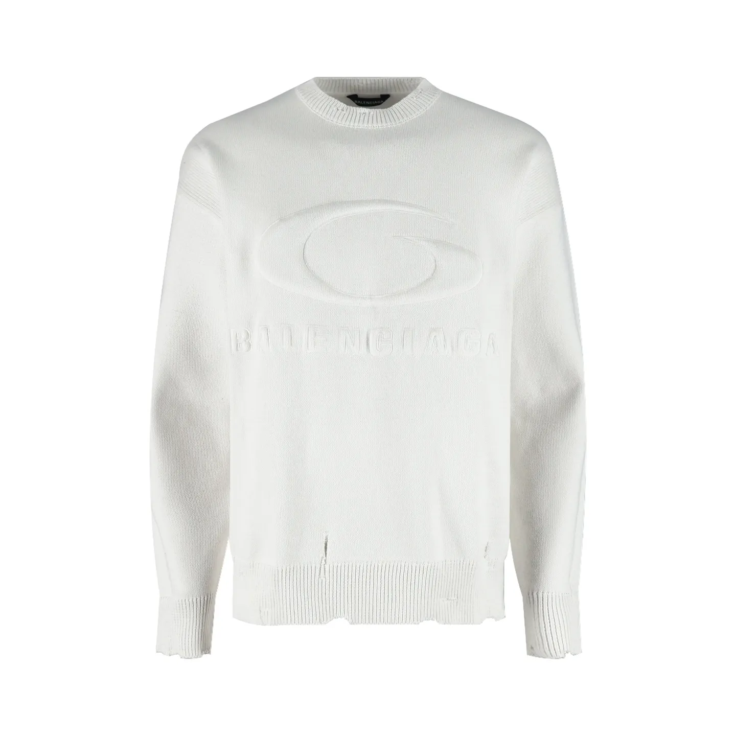 🅿️480 [Exclusive supply] BLCG three-dimensional ring sweater. This style is made of 80% wool and 20% polyamide fiber, 40-count double-ply blended anti-pilling yarn. 3 yarns are twisted into one yarn. An imported 7-knitting machine is used to make the plain weave on the board, and the mold is opened to customize the seal. The whole piece is made of special wool washing technology. After washing and pre-shrinking, the clothes are prevented from deforming and shrinking, and the comfort is ensured and the upper body is close to the skin without pricking the skin. Size:1/2/3