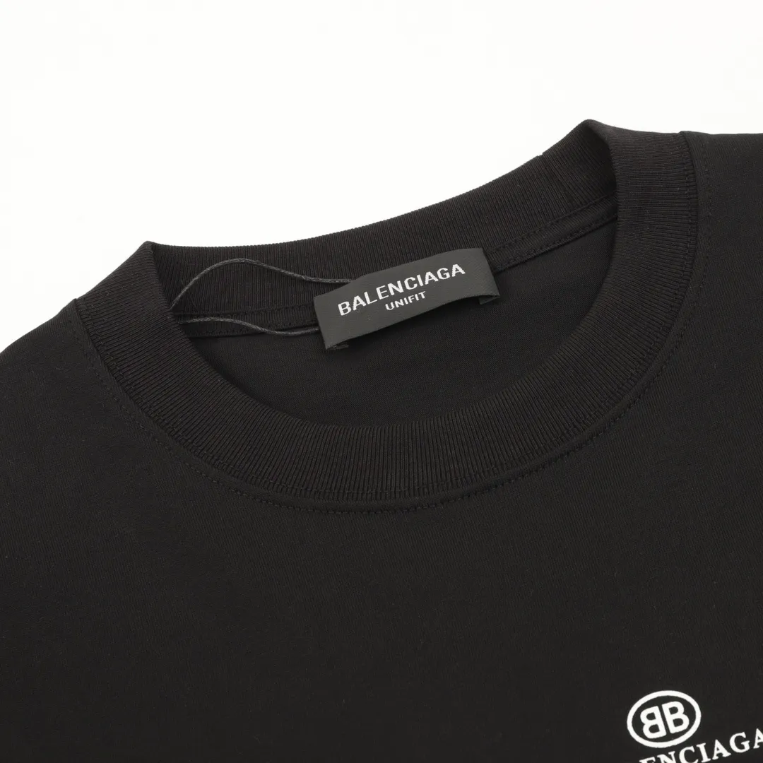 🅿️360 Balenciaga classic logo printed long-sleeved T-shirt size: XS-XL