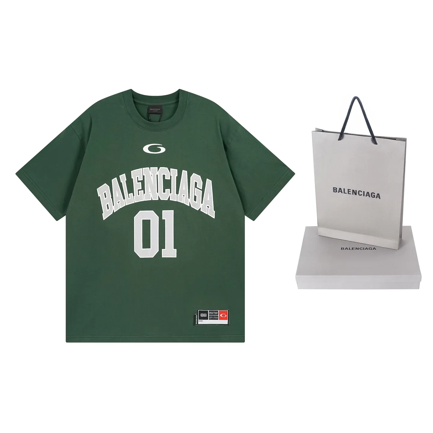 🅿️210 Actual pictures [Top version. Official website quality] BALENCI*GA/Paris.SS25 latest basketball uniform embroidered printed long-sleeved T-shirt. The front embroidery is embroidered and printed using a Tajima computer embroidery machine, the lower left corner is stamped, and the back piece is printed. Brick cabinets are synchronized. Genuine products are developed at the first time. The fabric is made of Paris ZP custom-woven and dyed cotton double yarn. Weighing 260 grams, the cloth surface is clean. The cloth pattern is clear, soft and comfortable. The threads are dyed with no color difference. The printing uses environmentally friendly imported materials, the letters are clear and the effect is three-dimensional. The version adopts OS loose shoulder design. Same style for men and women. Code: BL253626 Color: black, white, orchid, purple, yellow, green. Size: XS S M L