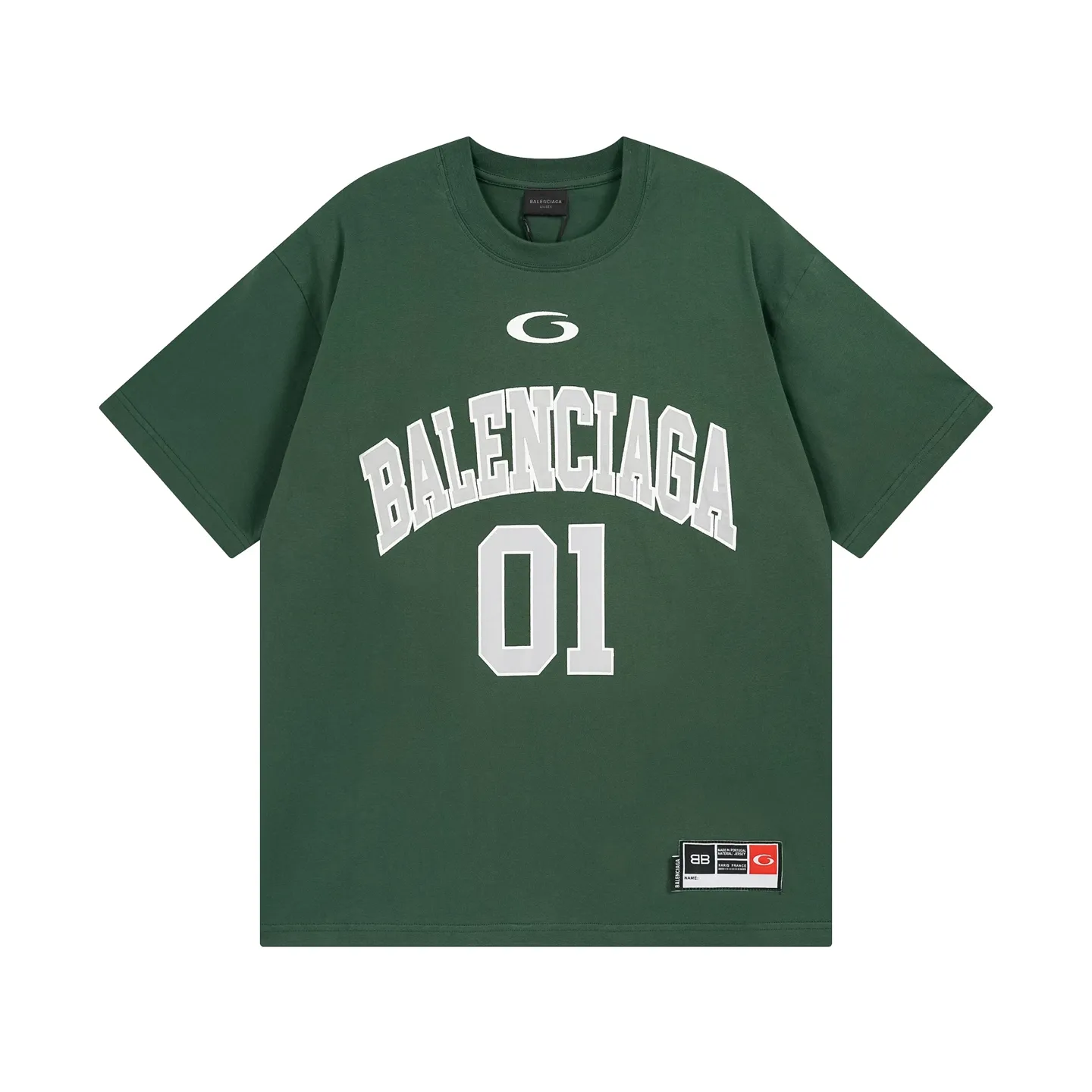 🅿️210 Actual pictures [Top version. Official website quality] BALENCI*GA/Paris.SS25 latest basketball uniform embroidered printed long-sleeved T-shirt. The front embroidery is embroidered and printed using a Tajima computer embroidery machine, the lower left corner is stamped, and the back piece is printed. Brick cabinets are synchronized. Genuine products are developed at the first time. The fabric is made of Paris ZP custom-woven and dyed cotton double yarn. Weighing 260 grams, the cloth surface is clean. The cloth pattern is clear, soft and comfortable. The threads are dyed with no color difference. The printing uses environmentally friendly imported materials, the letters are clear and the effect is three-dimensional. The version adopts OS loose shoulder design. Same style for men and women. Code: BL253626 Color: black, white, orchid, purple, yellow, green. Size: XS S M L