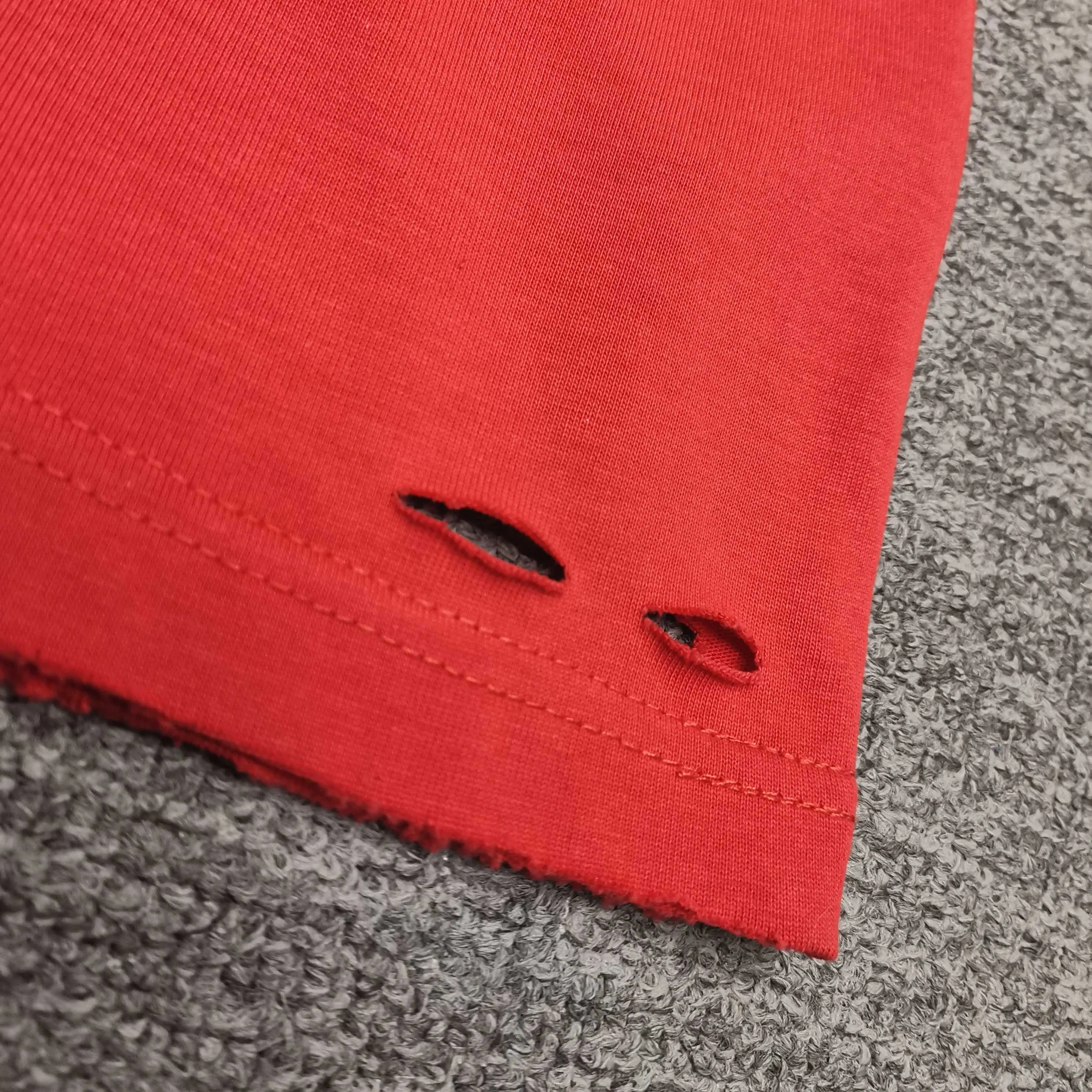 Top tested version ⭐️ Balenciaga SS25 Brand Ambassador Fanclub Series Printed pattern Washed and worn Short-sleeved T-shirt Loose fit Color: Red Size: XS S M L P280