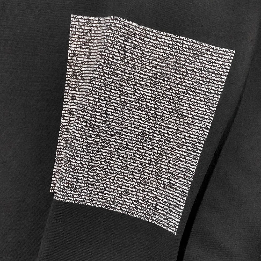 🅿️160 9136# Actual photo top version [[BALENCIA*GA] official website quality Paris new joint GENERATED series reverse stitched short-sleeved T-shirt OS version loose dropped shoulders Unisex fabric: 260g 100% cotton double yarn Process: front panel 3D three-dimensional silicone heat transfer reverse stitching garment wash shaping solid color Color: black white Size: XS S M L