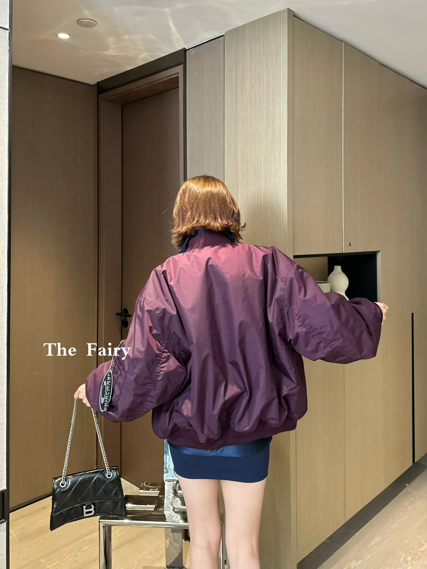Balenciaga / Balenciaga Manchester United Lion Badge Flying Zip Cotton Jacket Upper Body Consultation Pictureℹ️