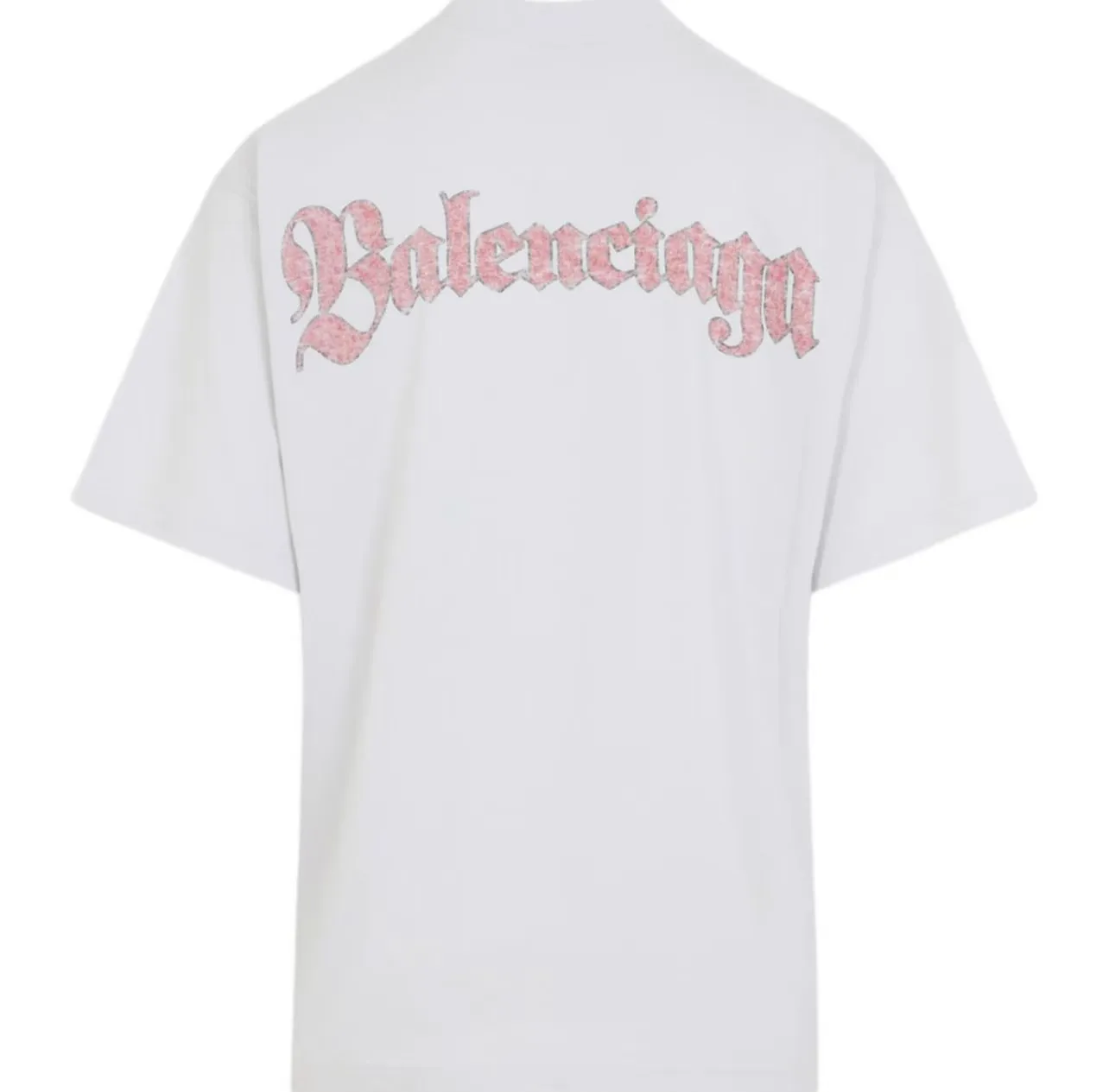 🅿️200 Actual pictures [Top version. Official website quality] BALENCI*GA/Paris.SS25 latest front badge icon and back letter LOGO computer direct-printed short-sleeved T-shirt. Brick cabinets are synchronized. Genuine products are developed at the first time. The fabric is made of Paris ZP custom-woven and dyed cotton double yarn. Weighing 260 grams, the cloth surface is clean. The cloth pattern is clear, soft and comfortable. The threads are dyed with no color difference. The printing adopts imported direct-injection printing. The letters are clear and the effect is three-dimensional. The version adopts OS loose shoulder design. Same style for men and women. Code: BL253736 Color: black, white Size: XS S M L