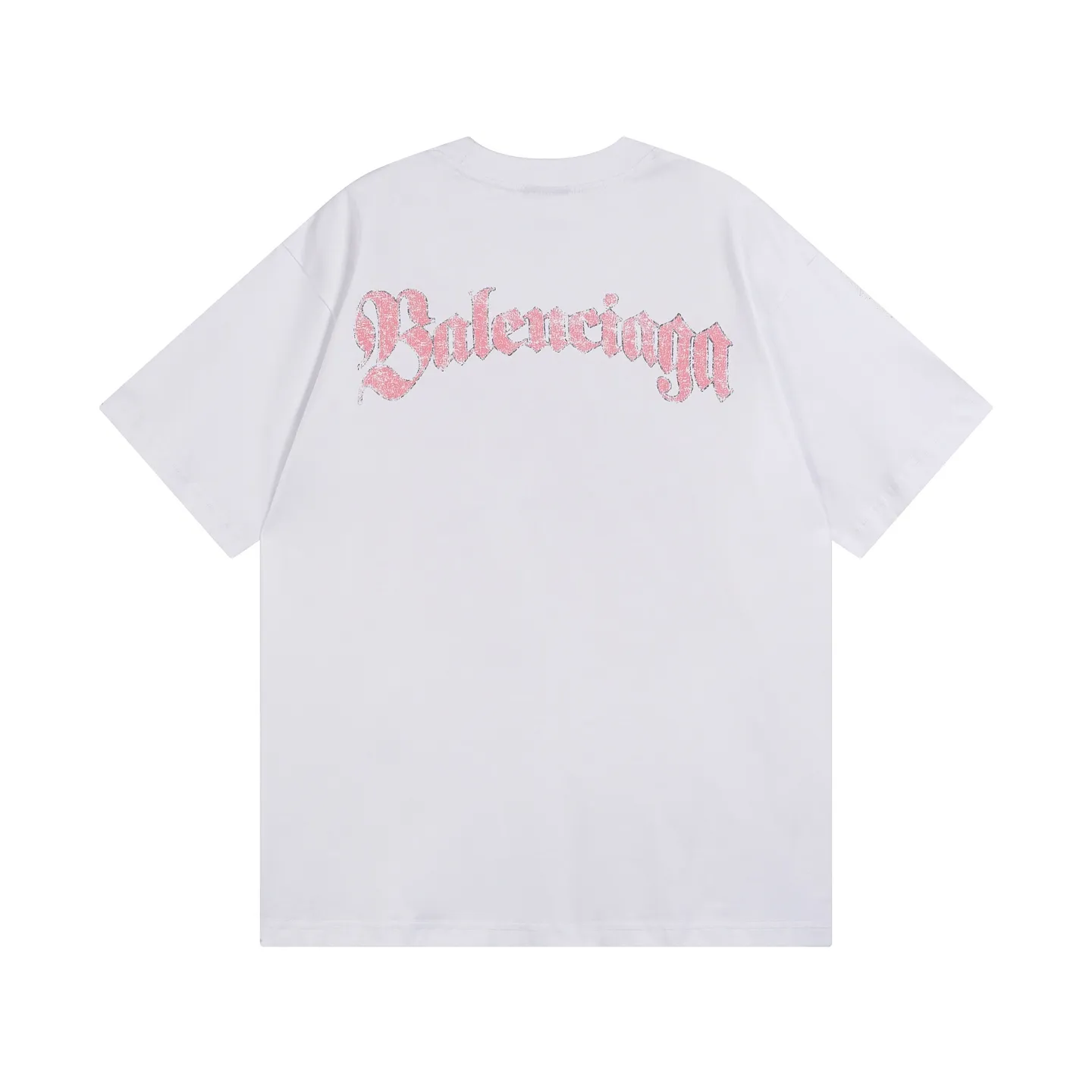 🅿️200 Actual pictures [Top version. Official website quality] BALENCI*GA/Paris.SS25 latest front badge icon and back letter LOGO computer direct-printed short-sleeved T-shirt. Brick cabinets are synchronized. Genuine products are developed at the first time. The fabric is made of Paris ZP custom-woven and dyed cotton double yarn. Weighing 260 grams, the cloth surface is clean. The cloth pattern is clear, soft and comfortable. The threads are dyed with no color difference. The printing adopts imported direct-injection printing. The letters are clear and the effect is three-dimensional. The version adopts OS loose shoulder design. Same style for men and women. Code: BL253736 Color: black, white Size: XS S M L