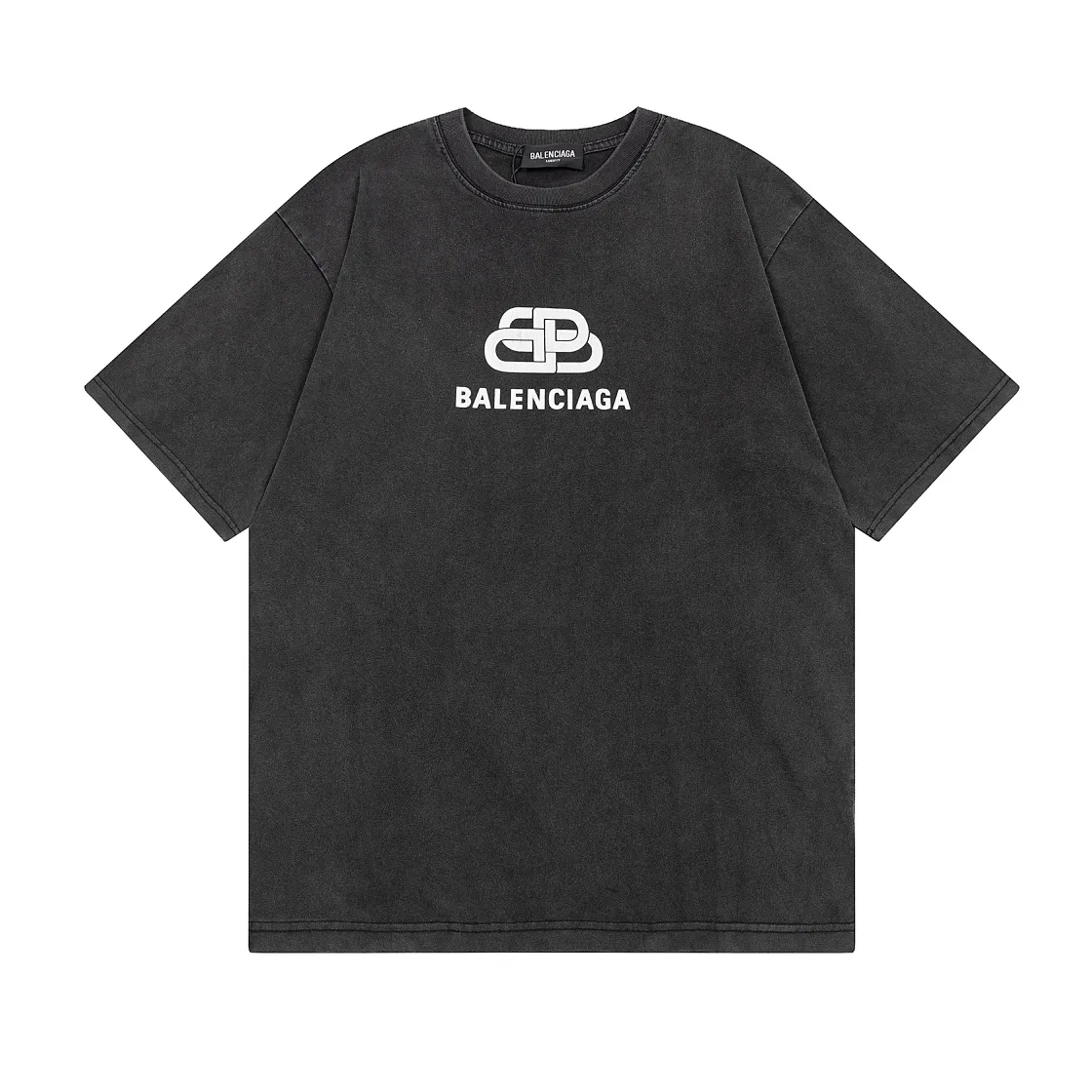 🅿️170 Detailed picture [Top version. Official website quality] BALENCI*GA/Paris BALENCI*GA#Classic LOGO lock printed washed short-sleeved T-shirt. Brick cabinet synchronization. The fabric is made of Paris ZP custom-woven and dyed 100% cotton double yarn compact cotton. The weight is 260 grams. The cloth surface is clean. The cloth pattern is clear. Soft and comfortable. The color fastness is good. It is not easy to change color. The threads are woven and dyed with no color difference. The printing uses imported environmentally friendly glue, which has a three-dimensional effect and no burrs. Restore brick cabinet. The version adopts OS loose shoulder version. Same style for men and women. Code: BL223052 Color: washed black Size: XS S M L