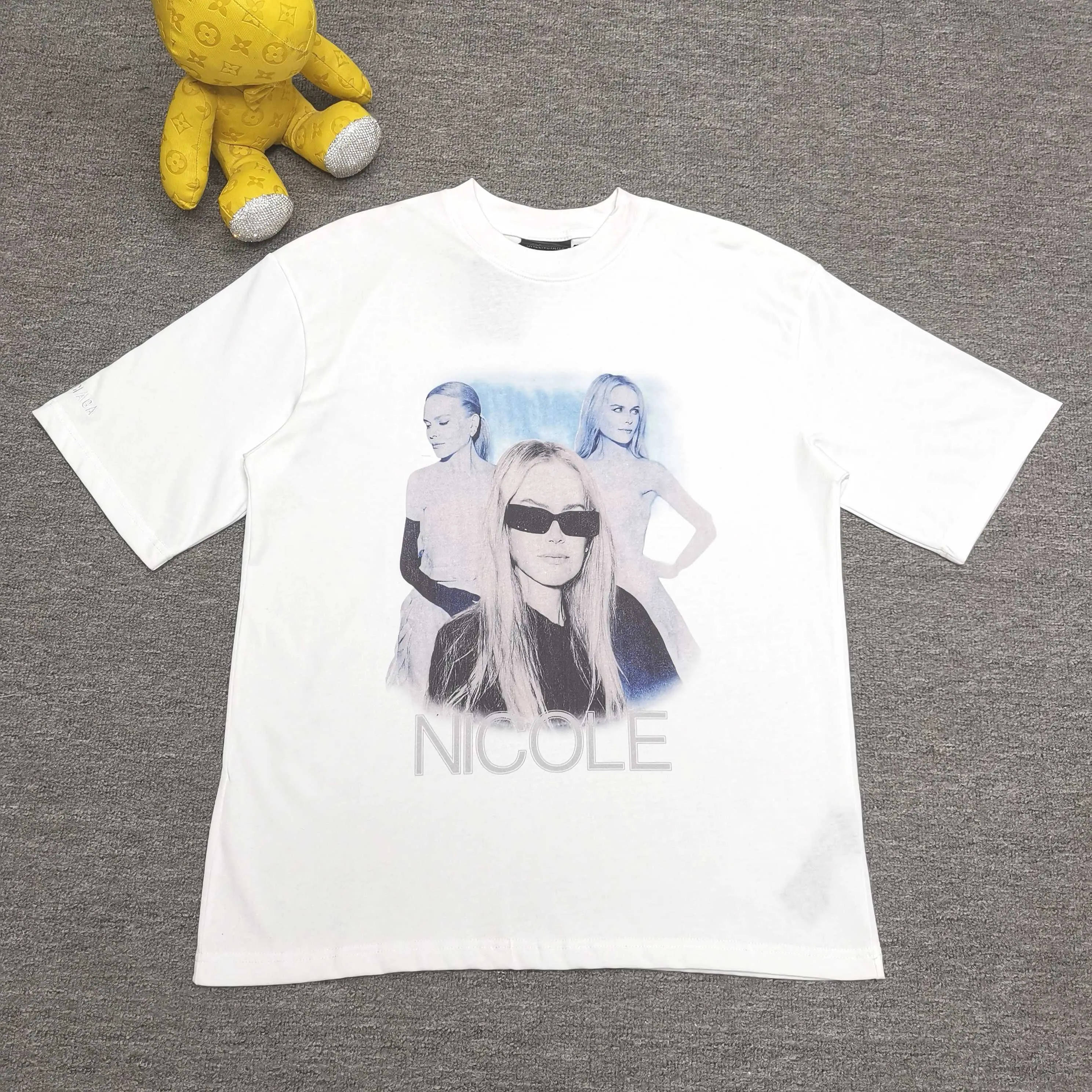 Top tested version ⭐️ Balenciaga SS25 Brand Ambassador Fanclub Series Printed pattern short-sleeved T-shirt Loose fit Color: White Size: XS S M L P280