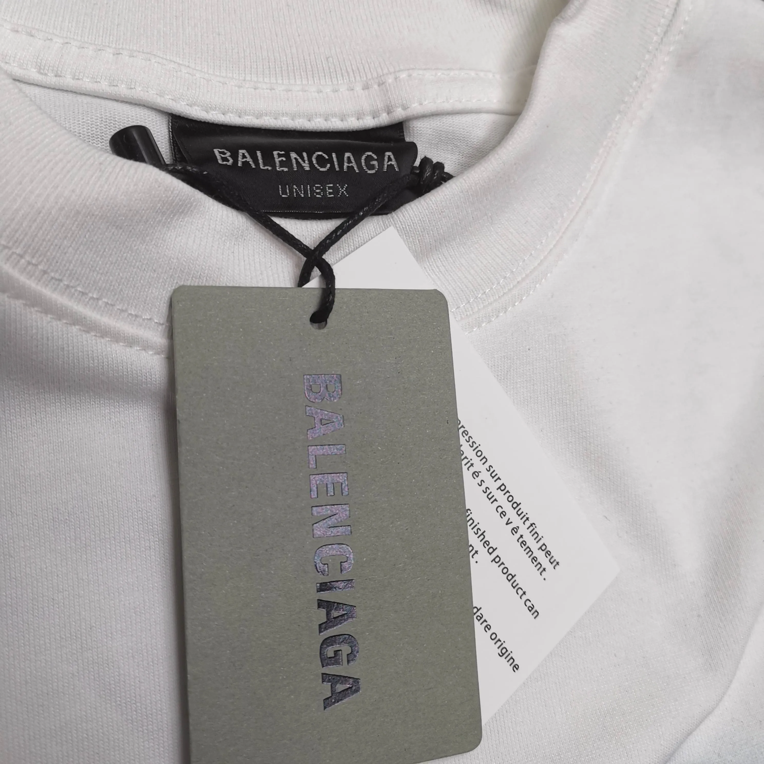 Top tested version ⭐️ Balenciaga SS25 Brand Ambassador Fanclub Series Printed pattern short-sleeved T-shirt Loose fit Color: White Size: XS S M L P280