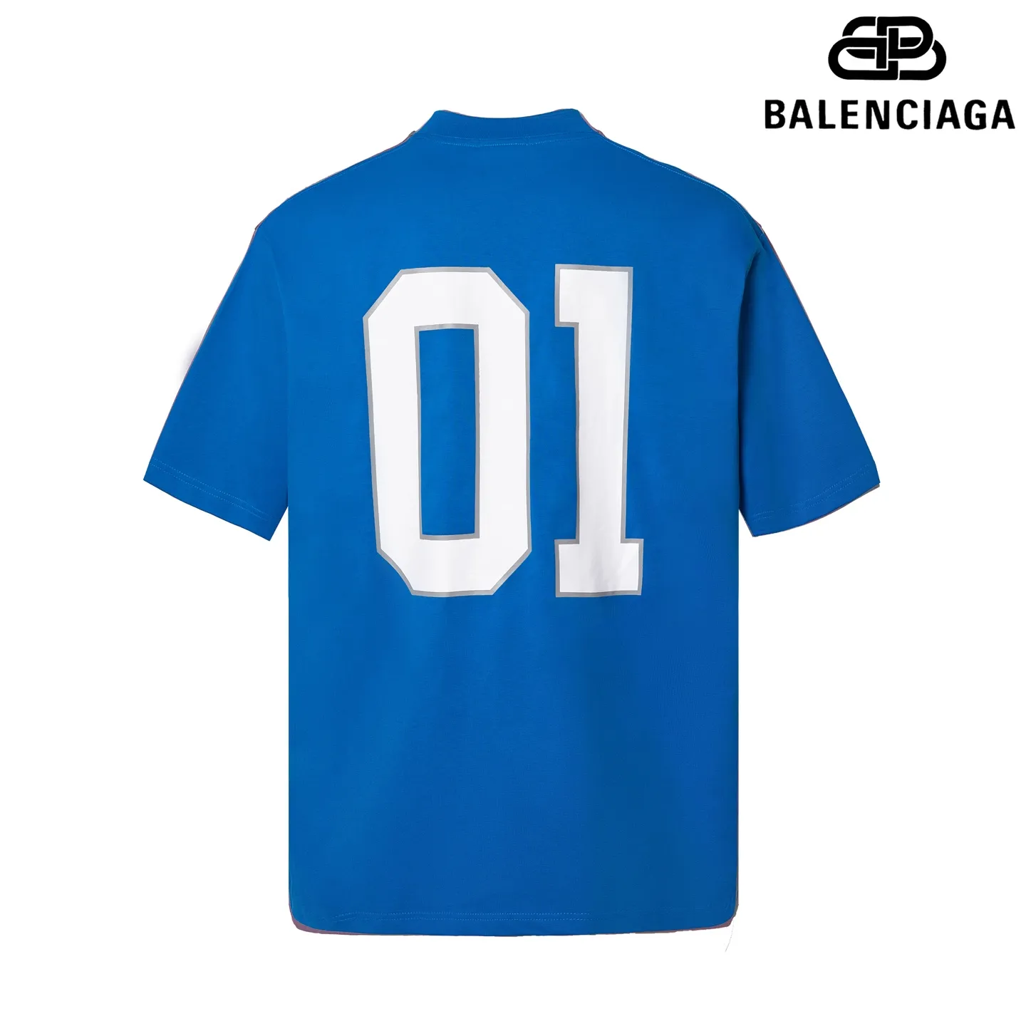 🅿️200 9180# Detailed picture Top version [[BALENCIA*GA] official website quality Paris new basketball jersey embroidered printed short-sleeved T-shirt OS version loose dropped shoulders Unisex fabric: 260 grams 100% cotton double yarn Process: embroidery printing on the front panel Car stamp in the lower left corner Back panel printing Garment washing Shape fixing Color: black white blue purple yellow Size: XS S M L
