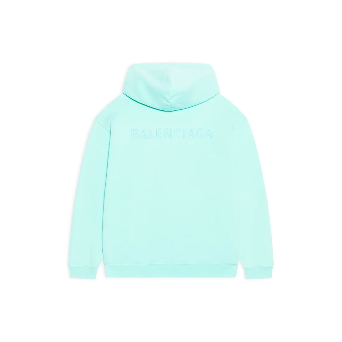 ♻️💯Upper body reference model picture❤️Top version BALENCIAGA large back LOGO basic letters pure cotton loose loose male and female couples same style fashion brand high-end embroidered cotton hoodie hooded sweatshirt The god of simplicity in Paris, a volume sought after by many stars. Lisa’s favorite basic short-sleeved Paris style, which has a very high appearance rate. Wear alone, paired with jeans, shorts, and sweatpants, it's a versatile style. Xiaohongshu, a hot item on INS, a must-have for Paris fans.  Using Tajima embroidery technology imported from Japan, the printing looks very three-dimensional and full, with no threads. Regardless of the size, the front and back letters can be expressed perfectly! The fabric is made of 460g pure cotton combed terry fabric!  A complete set of customized tags, collar tags, washed, plastic bags, and most importantly, a complete set of bags, tag codes, and codes are all authentic.  Color: mint green dark brown Size: XS-L P:450