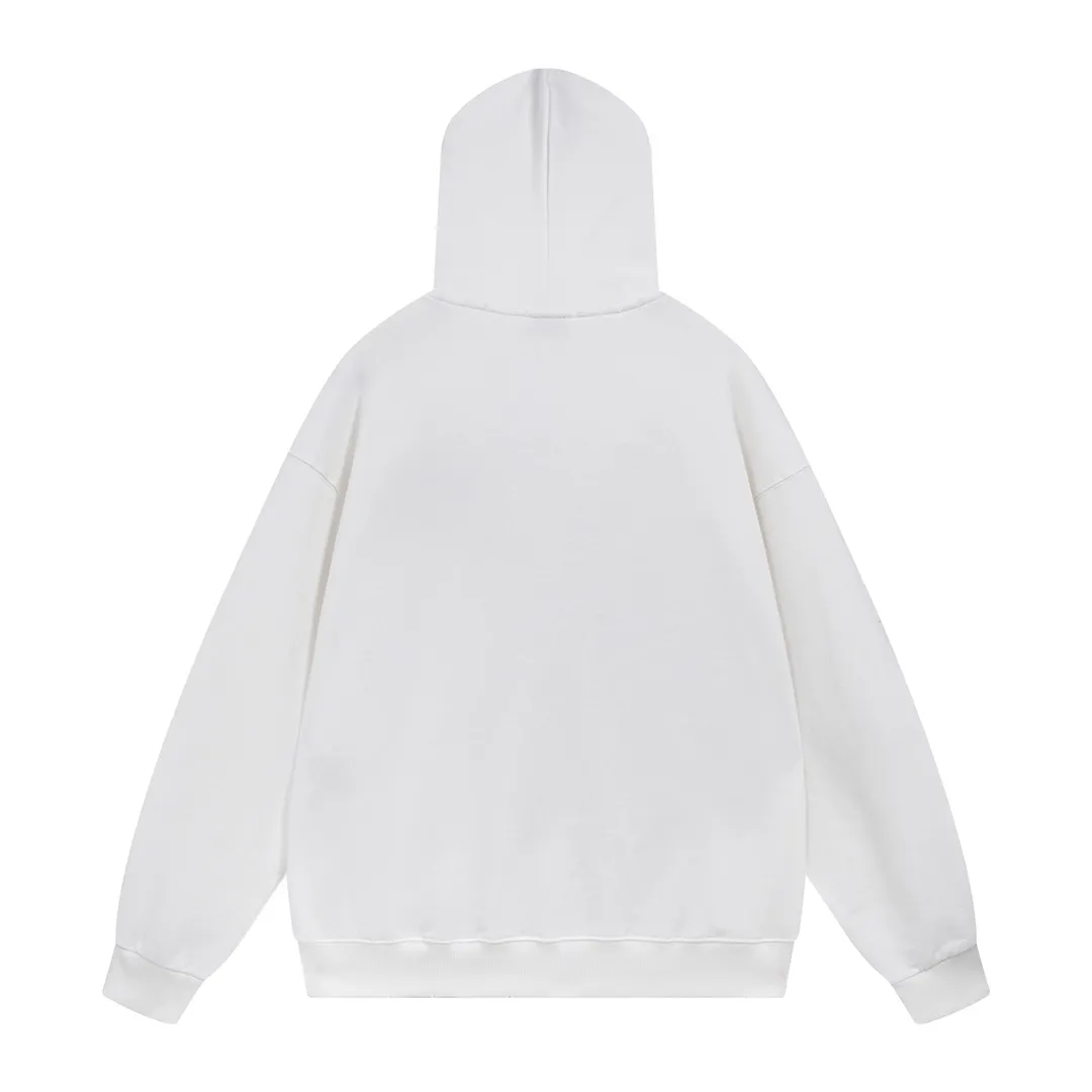 🅿️300 Detailed picture [Top version. Official website quality] BALENCI*GA/Paris. 2023 new style. Classic letter LOGO printed distressed hooded sweatshirt. Brick cabinet synchronization. The fabric is made of Paris ZP custom-woven and dyed cotton double yarn terry sweatshirt material. The weight is 450 grams, the cloth surface is clean. The cloth pattern is clear, soft and comfortable. The threads are dyed with no color difference. The classic pattern is printed with environmentally friendly imported materials and precision printing screens, with clear letters and three-dimensional effect. Restored brick cabinet. The garments are hand-worn and distressed by many people. They are very different from the market currency. You are welcome to compare. The version adopts the OS loose shoulder version. The same style for men and women. Code: BL238008 Color: black, coffee, white, fruit green, pink Size: XS to L