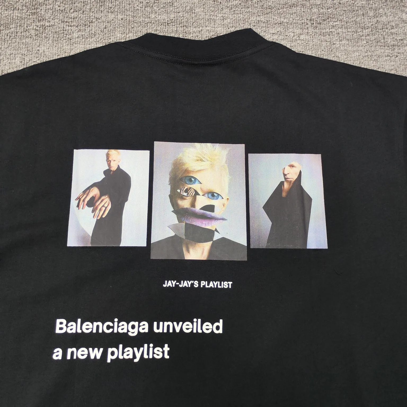 Top version BALENCIAGA/Balenciaga 2024 SS front and rear white ink direct-jet printed musical note short-sleeved T-shirt ✅No.1 quality in this market Real ceiling quality✅All original development pay attention to detail pictures to avoid mixed distribution of stolen pictures by merchants ✅Correct 260g custom-woven and dyed double-yarn fabric Soft, breathable and comfortable ✅Imported Tajima embroidery machine 150,000 needle embroidery, full effect, three-dimensional and clear✅Attention! The letter embroidery on the chest is hand-made and worn. The back of the garment is sewn with the car logo on the back collar. The original version is the same. The details are full and fixed-dyed threads. No color difference. No deformation. Overweight craftsmanship. Different market currencies. Here I will explain why mine is a little more expensive than others. 1. It seems to be a simple printing or embroidery. In fact, it is not simple at all. 10000% imported machine restoration. Not just lip service. Welcome to compare with peers. 2. Each model is produced by the company. The detailed workmanship and fabrics are consistent with the original product. Guaranteed no color difference from the counter. Reproduction is not scary. Whoever fakes it will be embarrassed. It’s not shameful to make a replica, it’s shameful if you can’t buy the correct version if you make a replica. 3. Note that the threaded collars are all original collars of certain countries and regions, with high wrapping. The width of the neckline and cabinets are accurate to the millimeter. Thick necklines are not easy to deform. The collars of high-end products are all restored cabinets. They are different from the big collars in the world. Ordinary garbage short-sleeves are printed with a print. The clavicle of the upper body is exposed. Please be patient. Customers who have bought genuine products or have seen genuine products will come back to place orders again. This is quality. This is quality. 4. Different styles of washed wheat main wheat, including imported wheat, have different colors and codes. Really restore the counter. As we all know, Balenciaga has different English or different colors on the collar labels of each quarter. This distinguishes the fast food products with the same common main wheat washed wheat. 5. Pay attention to the workmanship. The stitching at the neckline has no folds, smooth and natural without overlapping lines, and truly restores this. This is something that many people cannot do. 6. The fabric is made of 260g Paris-specific double yarn. No one can make better fabrics than my family. There's really no way to compare it with the ordinary version on the market. Respect it. It's genuine and costs thousands of dollars. Don't buy street stalls. Quality 7. The workmanship is fully restored. The packaging is fully restored. The cost is huge. 8. I guarantee here that this is the highest quality you can find. Size: XS-S-M-L P:260