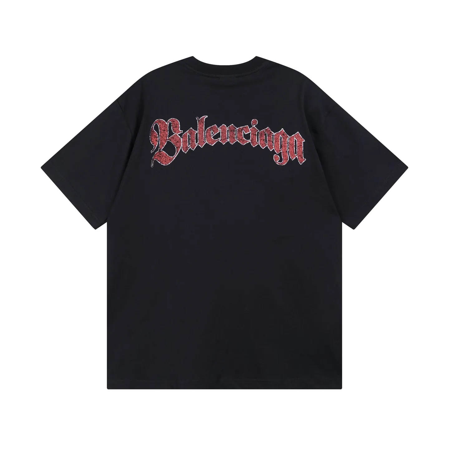 🅿️200 Actual pictures [Top version. Official website quality] BALENCI*GA/Paris.SS25 latest front badge icon and back letter LOGO computer direct-printed short-sleeved T-shirt. Brick cabinets are synchronized. Genuine products are developed at the first time. The fabric is made of Paris ZP custom-woven and dyed cotton double yarn. Weighing 260 grams, the cloth surface is clean. The cloth pattern is clear, soft and comfortable. The threads are dyed with no color difference. The printing adopts imported direct-injection printing. The letters are clear and the effect is three-dimensional. The version adopts OS loose shoulder design. Same style for men and women. Code: BL253736 Color: black, white Size: XS S M L