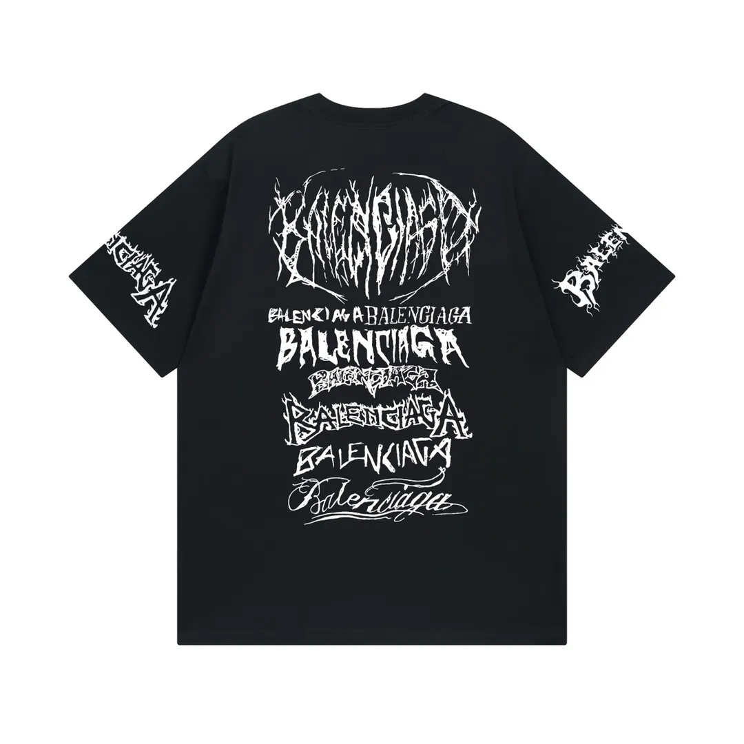 🅿️186 Detailed Pictures [Top version. Official website quality] BALENCI*GA/Paris. 2024 new model. Year of the Dragon limited print short-sleeved T-shirt, synchronized with brick cabinet. Developed genuine product at the first time, enjoy printing and comparison! The fabric is made of Paris ZP custom-woven and dyed cotton double yarn. Weighing 260 grams, the cloth surface is clean. The cloth pattern is clear, soft and comfortable. The threads are dyed with no color difference. The classic LOGO is made of environmentally friendly imported materials, drawn silk flowers, with clear letters and three-dimensional effect. Restore the brick cabinet. Welcome to compare, the version adopts the OS loose shoulder version. Same style for men and women Coding: BL223322 Color: black, white, red, pink Size: XS to L