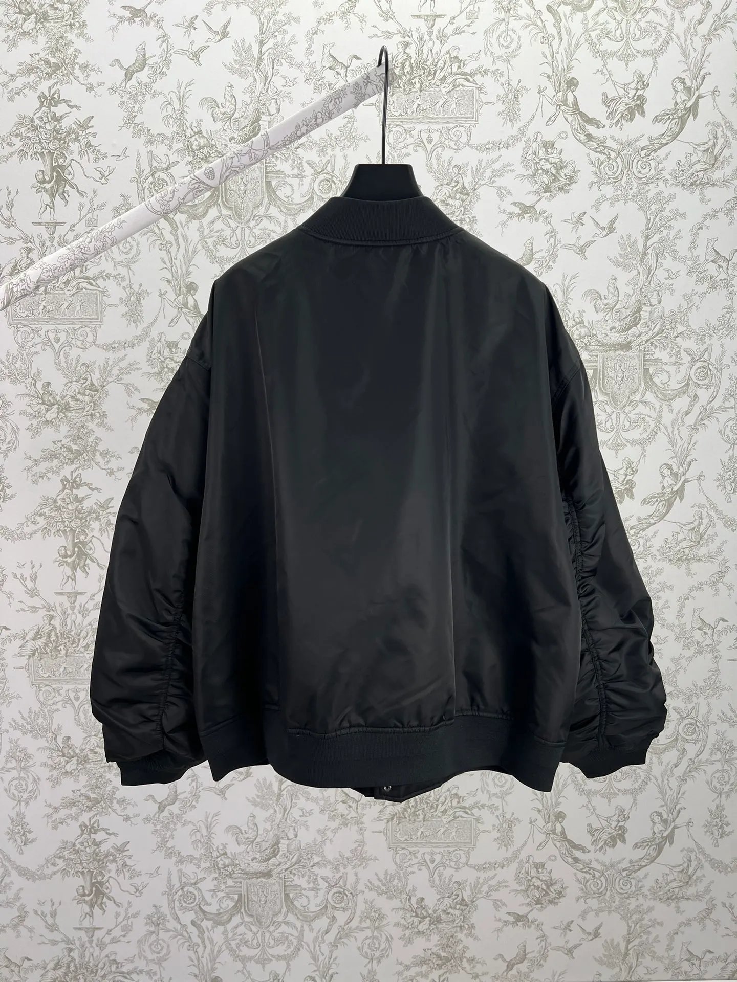 🅿️660 Paris 25ss new letter embroidered jacket with brand classic letter embroidery on the chest. Men's model. High version. Code number: 0.1.2.3.