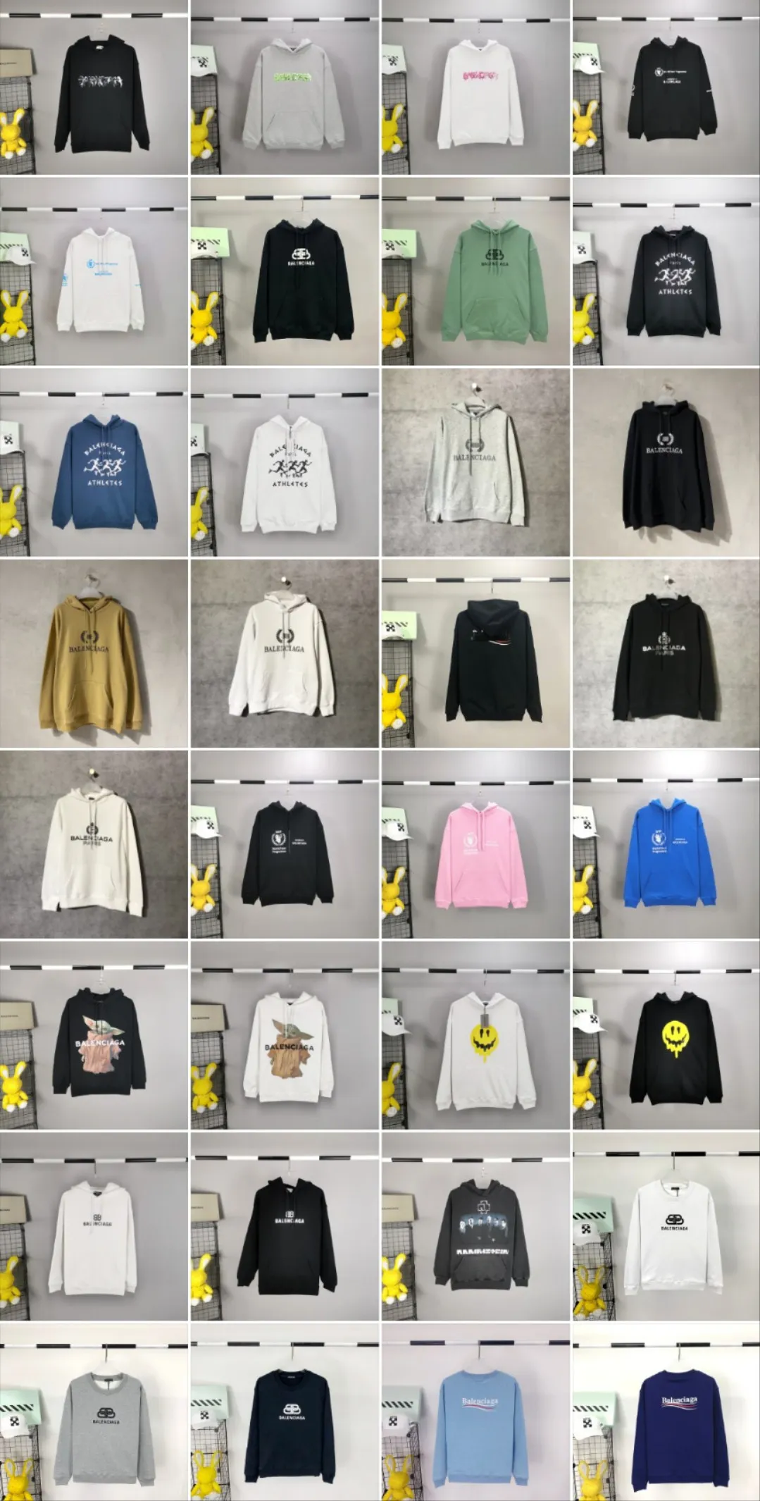【BALENCIAGA】🏅Large collection of short sleeves. The models not seen in the photo album are all being updated. The top version, all ZP versions, are enough to compete with the so-called top versions in Quanzhou and Zhongshan. All fabrics of different colors are custom-woven and dyed, which can ensure no color difference. Washable labels are customized, and the printing process is all ZP synchronized. It’s full of details and will come with an envelope after everything is online.  Welcome to the leverage. PS: Based on the suggestions of many senior partners, from now on, the backgrounds of all product images will be changed. Chromatic aberration and exposure problems have been solved.