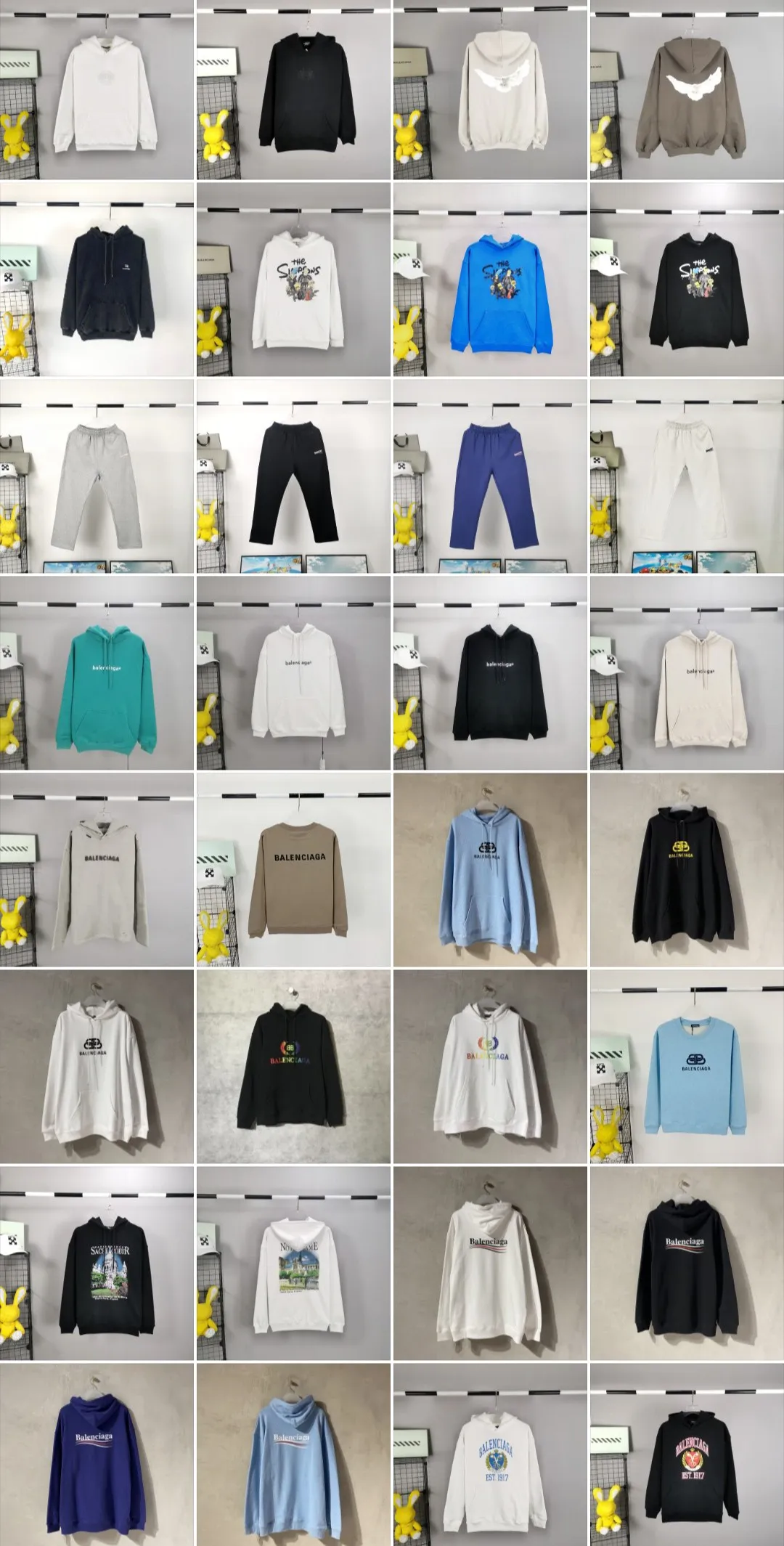 【BALENCIAGA】🏅Large collection of short sleeves. The models not seen in the photo album are all being updated. The top version, all ZP versions, are enough to compete with the so-called top versions in Quanzhou and Zhongshan. All fabrics of different colors are custom-woven and dyed, which can ensure no color difference. Washable labels are customized, and the printing process is all ZP synchronized. It’s full of details and will come with an envelope after everything is online.  Welcome to the leverage. PS: Based on the suggestions of many senior partners, from now on, the backgrounds of all product images will be changed. Chromatic aberration and exposure problems have been solved.