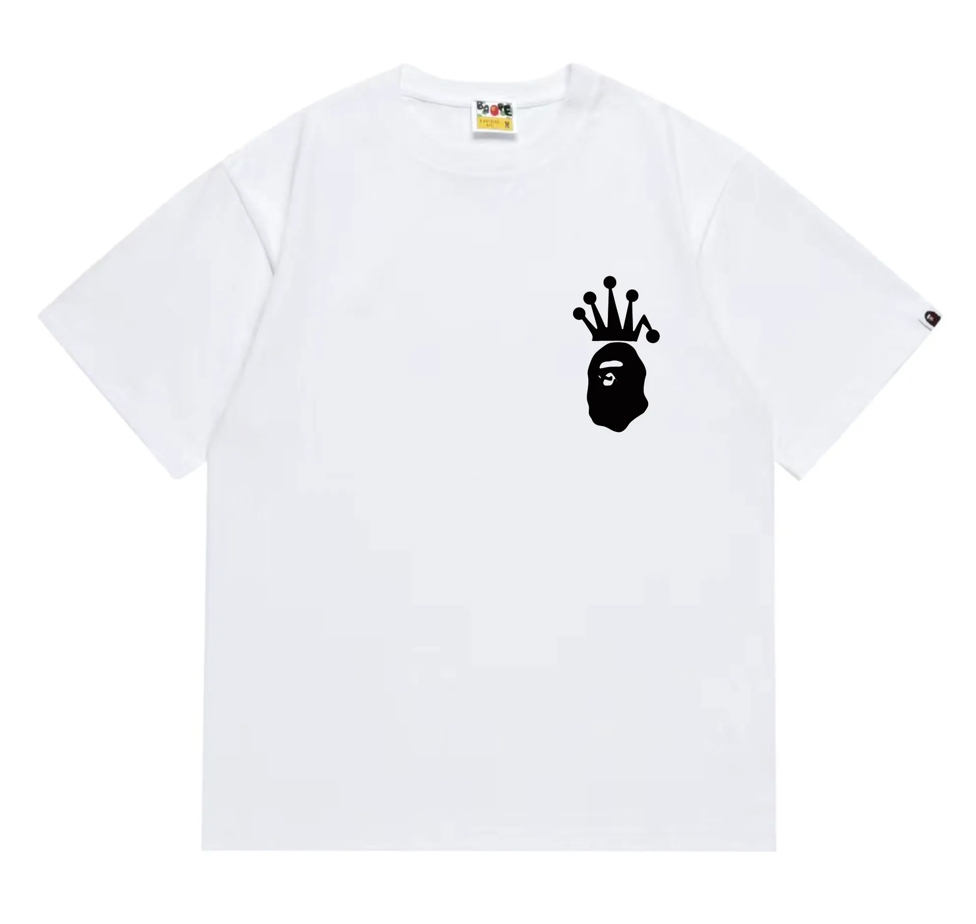 SC208#p110💰 (top version) BAPE×Stussy co-branded Stussy letter ape print T-shirt Made of 260 grams of high-quality high-weave pure cotton fabric, double yarn combed, soft texture and no pilling Imported environmentally friendly printing glue, bright and three-dimensional pattern, quality 💥Same style for men and women, the upper body is fashionable Color: black and yellow, gray and yellow, pink and yellow, red and yellow, white and yellow, black pink, gray powder, pink, red pink, white powder Black and white Gray and white Pink and white Red and white White and black Gray and black Pink and black Red and black Size: S M L XL XXL