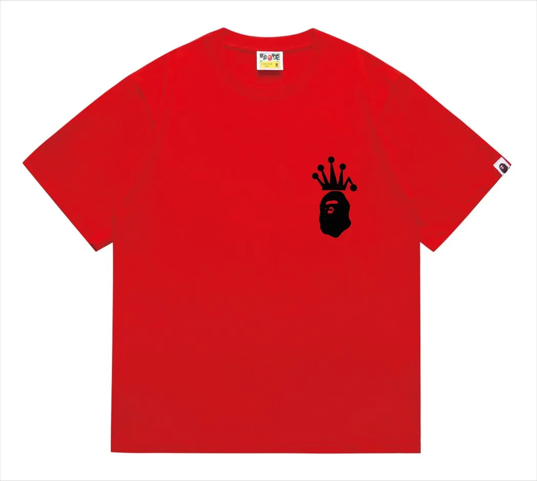 SC208#p110💰 (top version) BAPE×Stussy co-branded Stussy letter ape print T-shirt Made of 260 grams of high-quality high-weave pure cotton fabric, double yarn combed, soft texture and no pilling Imported environmentally friendly printing glue, bright and three-dimensional pattern, quality 💥Same style for men and women, the upper body is fashionable Color: black and yellow, gray and yellow, pink and yellow, red and yellow, white and yellow, black pink, gray powder, pink, red pink, white powder Black and white Gray and white Pink and white Red and white White and black Gray and black Pink and black Red and black Size: S M L XL XXL