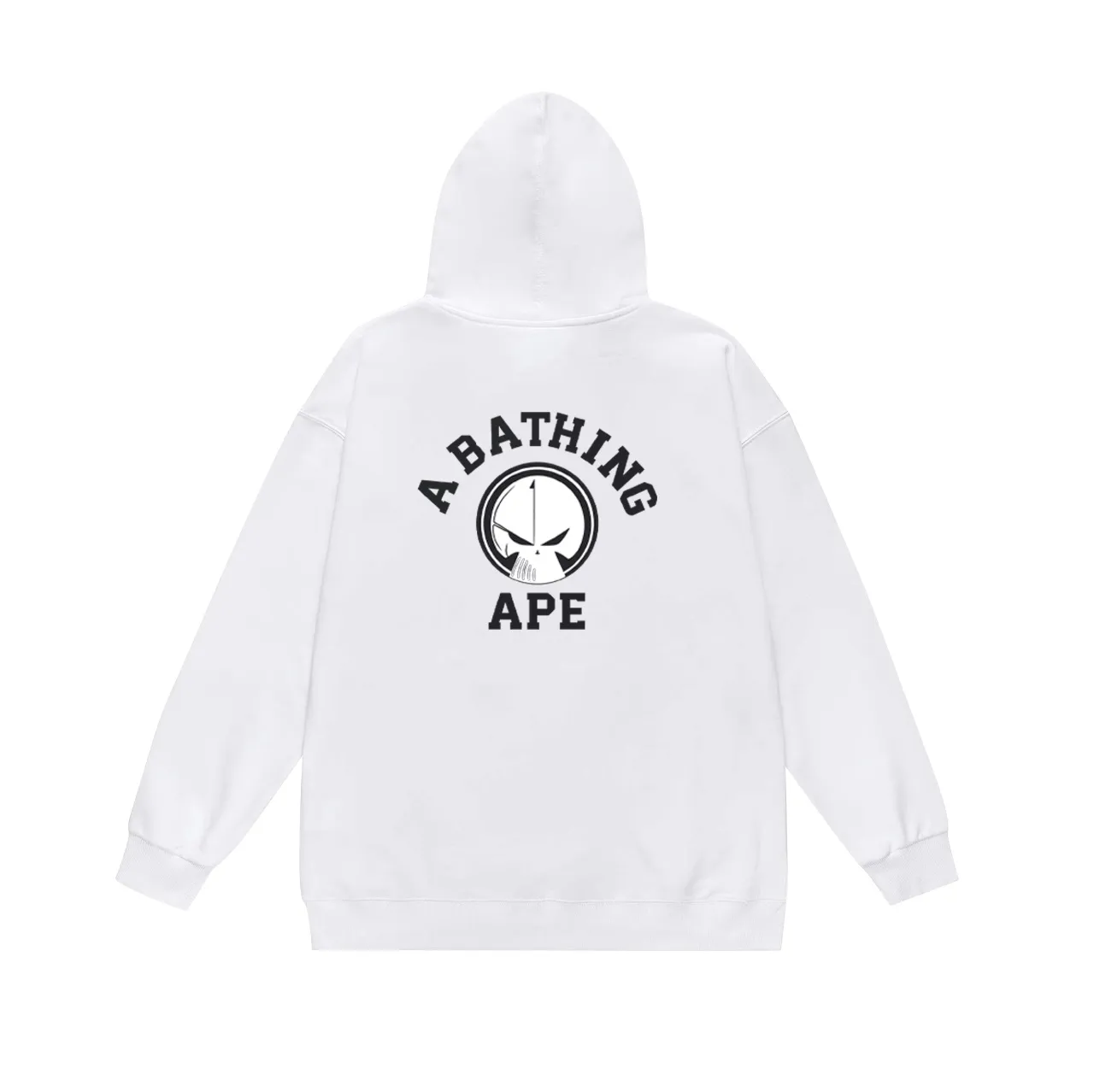 Model No. SC740# Terry p160 plus velvet 180💰 (top version) BAPE ape head letter printed hooded sweatshirt Made of 380 grams of large terry (drop shoulder large version) fabric, soft texture and no pilling Imported environmentally friendly printing glue The pattern is bright and three-dimensional Quality💥Same style for men and women The upper body is trendy Color: black white gray Size: S M L XL XXL