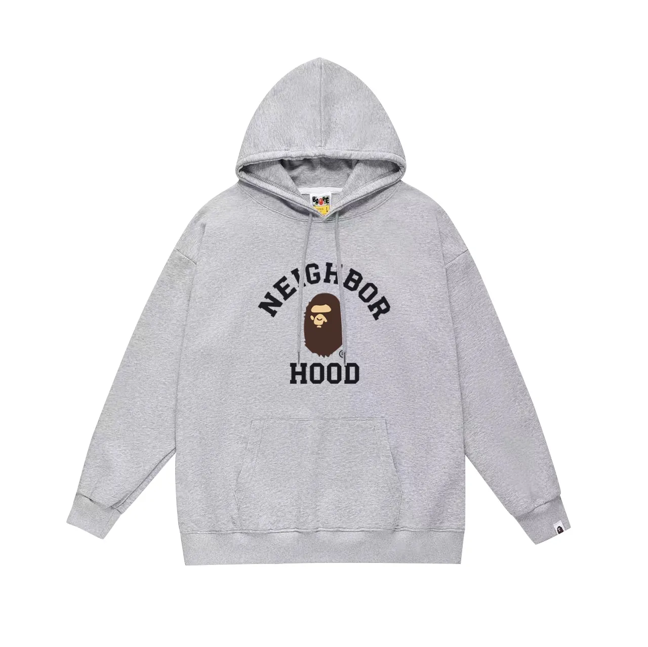 Model No. SC740# Terry p160 plus velvet 180💰 (top version) BAPE ape head letter printed hooded sweatshirt Made of 380 grams of large terry (drop shoulder large version) fabric, soft texture and no pilling Imported environmentally friendly printing glue The pattern is bright and three-dimensional Quality💥Same style for men and women The upper body is trendy Color: black white gray Size: S M L XL XXL