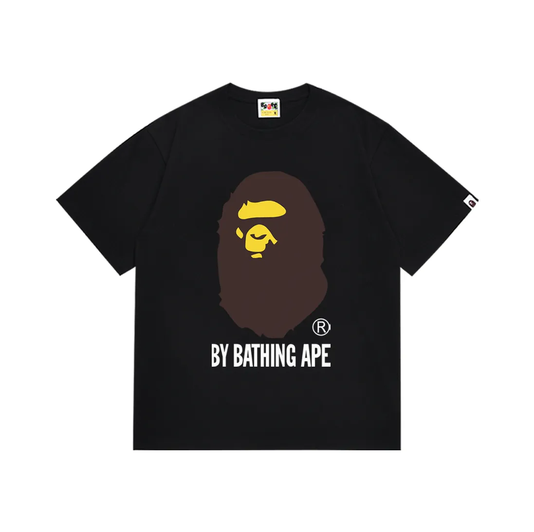 SC040#p110💰 (Top version) BAPE Ape Man's Big Head classic reproduction printed short-sleeved T-shirt Made of 260 grams of high-quality high-weave pure cotton fabric, double yarn combed, soft texture without pilling, imported environmentally friendly printing glue, bright and three-dimensional pattern, quality 💥unisex style, the upper body is trendy Color: black, white, red, pink, navy, coffee, khaki, light blue, Klein blue, grass green, burgundy, purple (12 colors) Size: S M L XL XXL